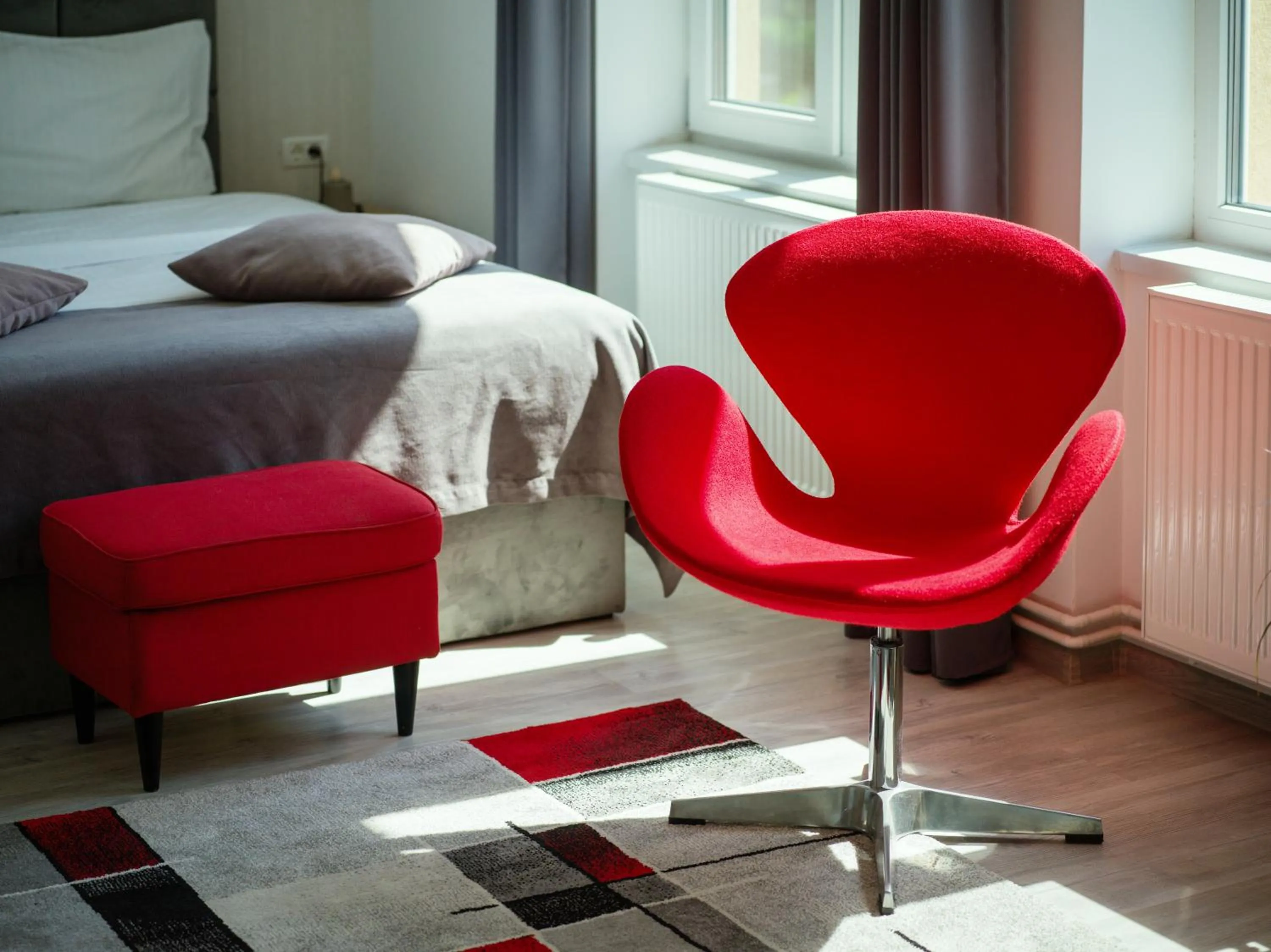 Decorative detail in compleX living aparthotel