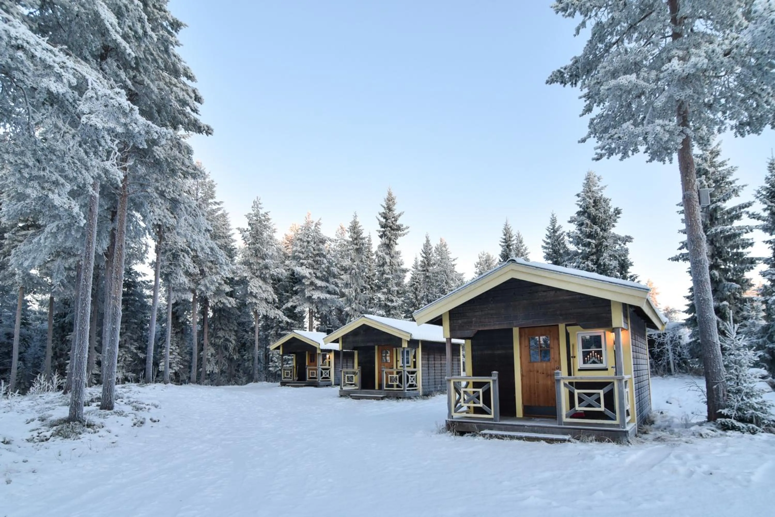 Winter in Big River Camp Hotel & Spa