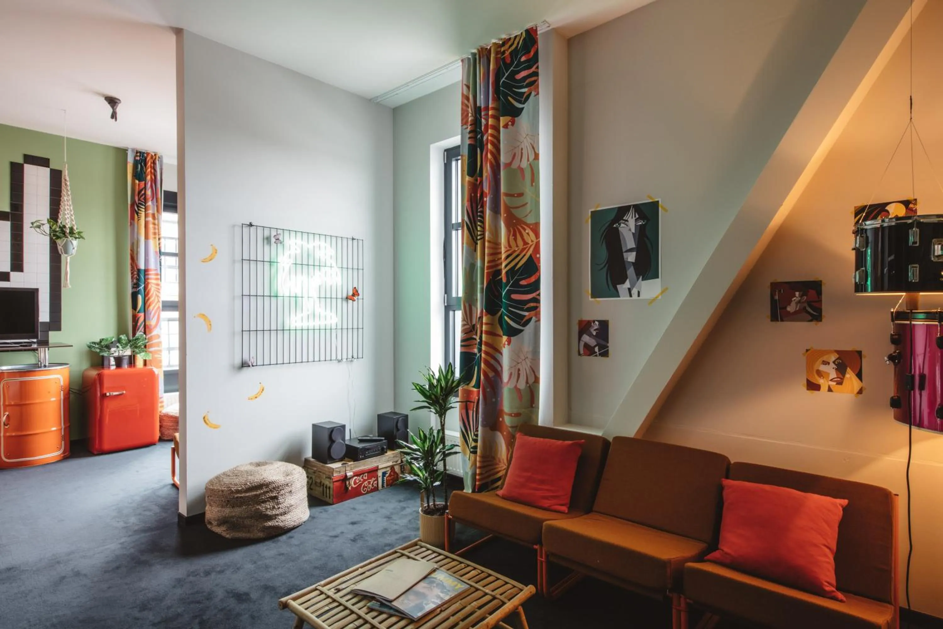 Seating area in Superbude Hamburg Altona