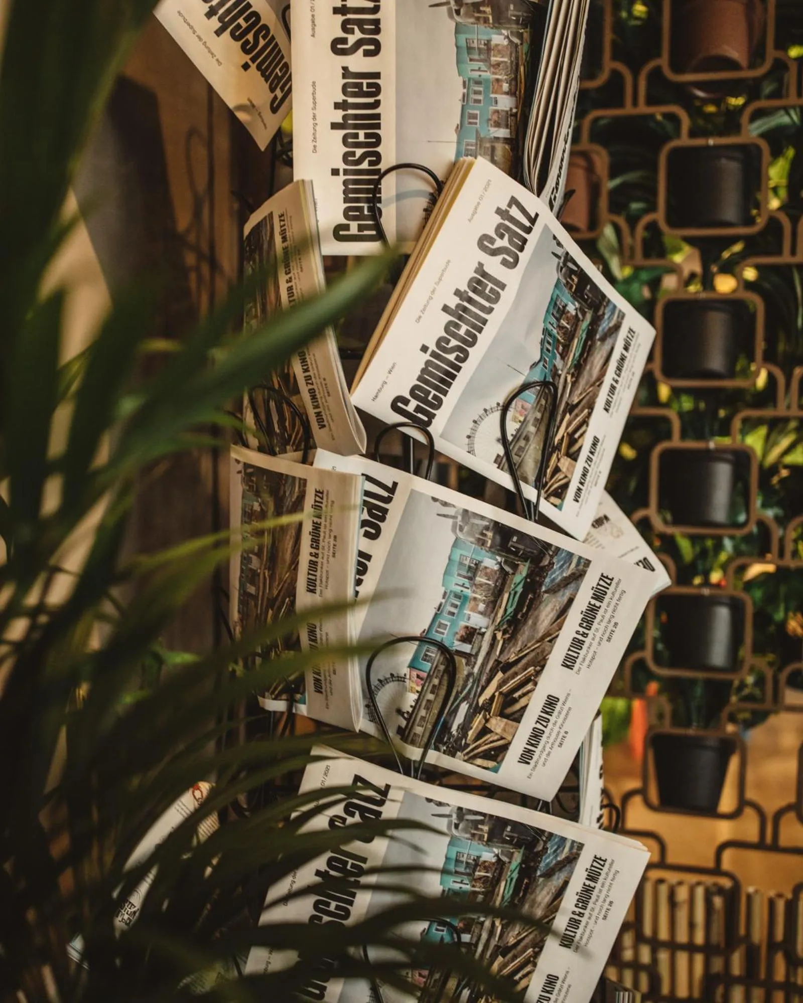 Decorative detail in Superbude Hamburg Altona