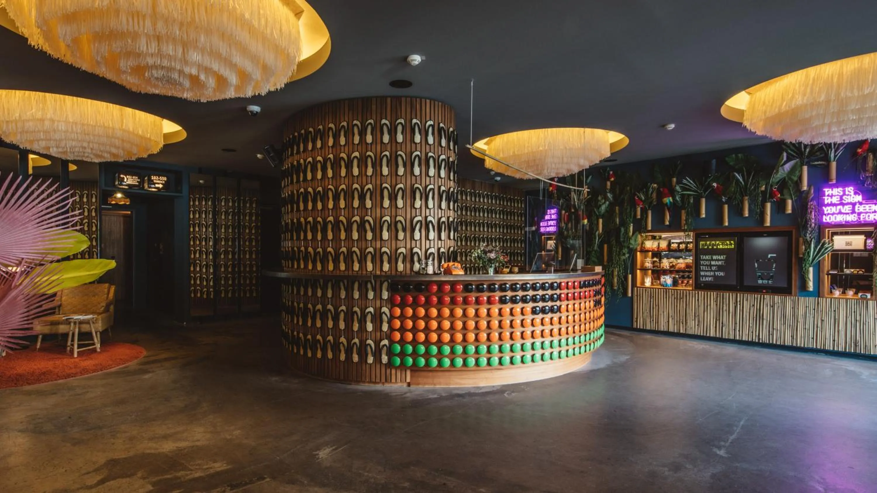 Lobby or reception in Superbude Hamburg Altona