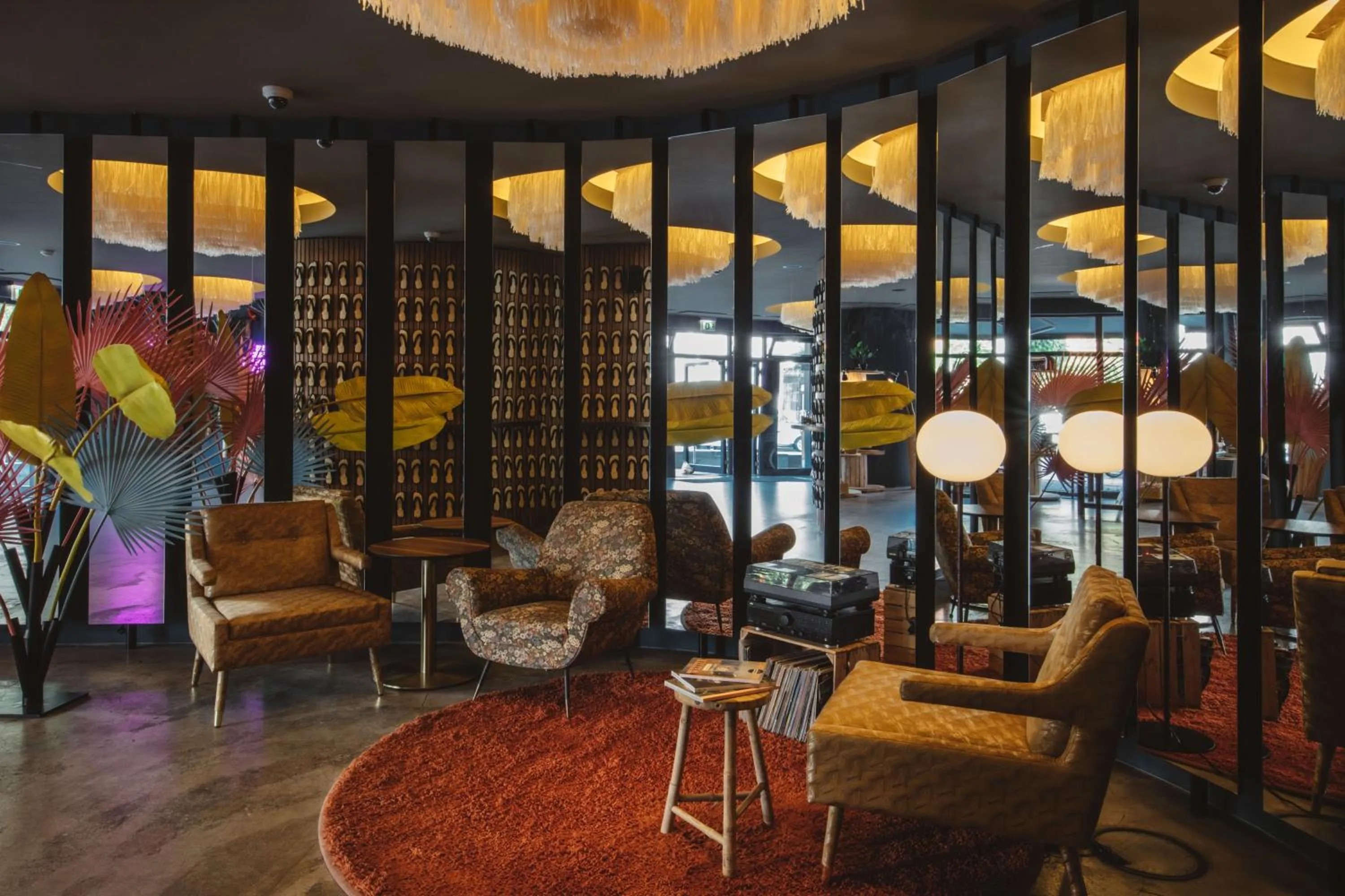 Lobby or reception in Superbude Hamburg Altona