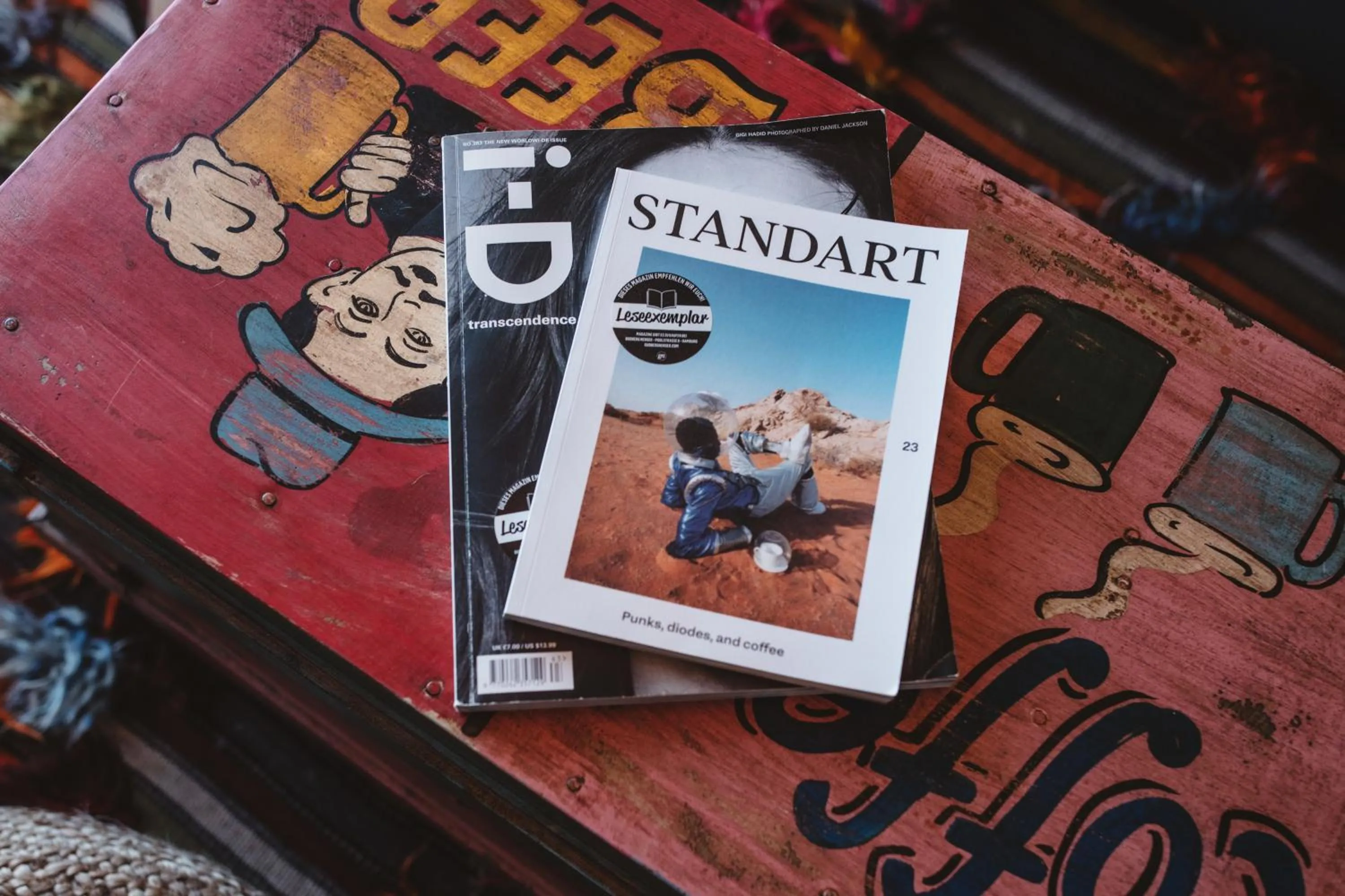 Decorative detail in Superbude Hamburg Altona