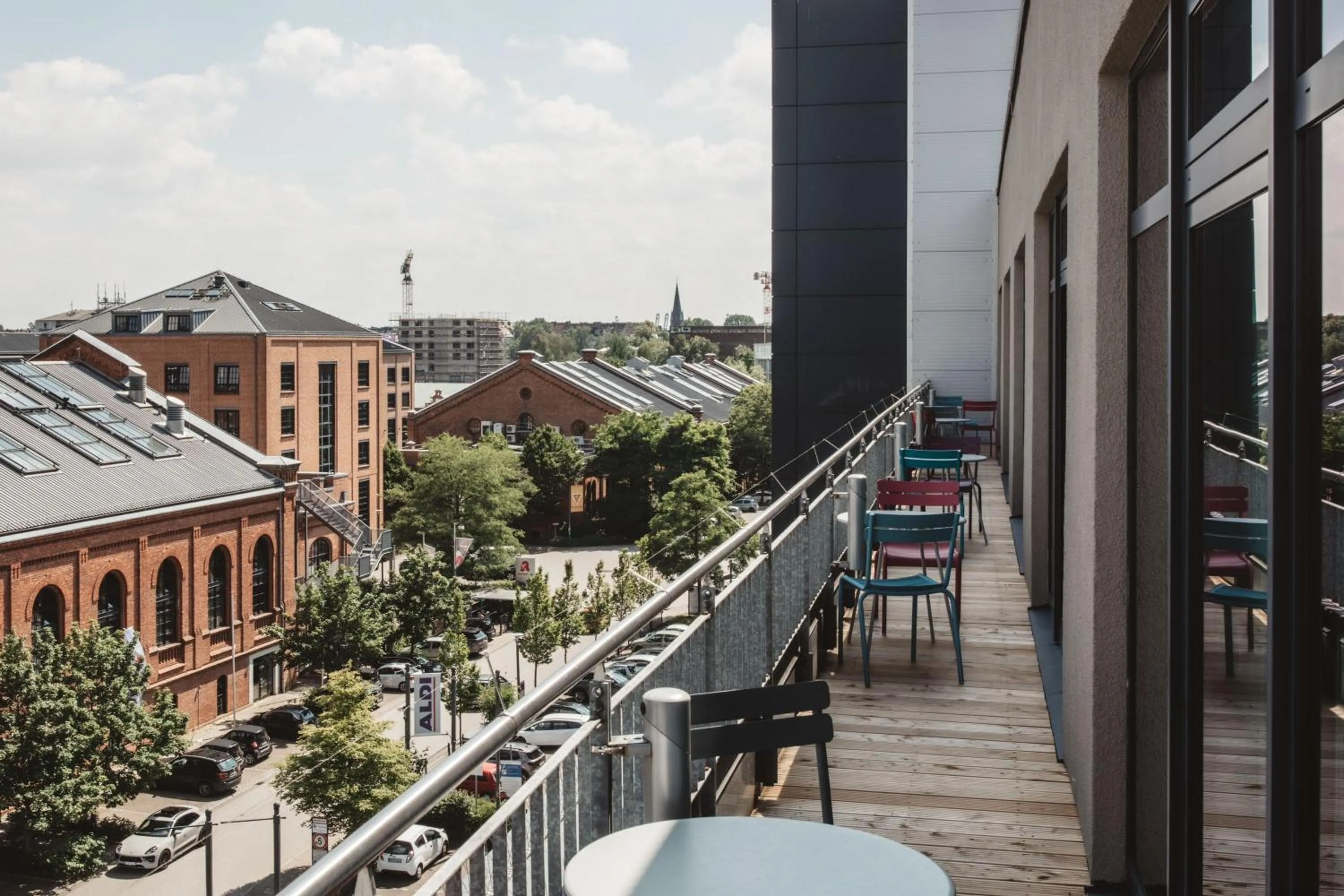 View (from property/room) in Superbude Hamburg Altona
