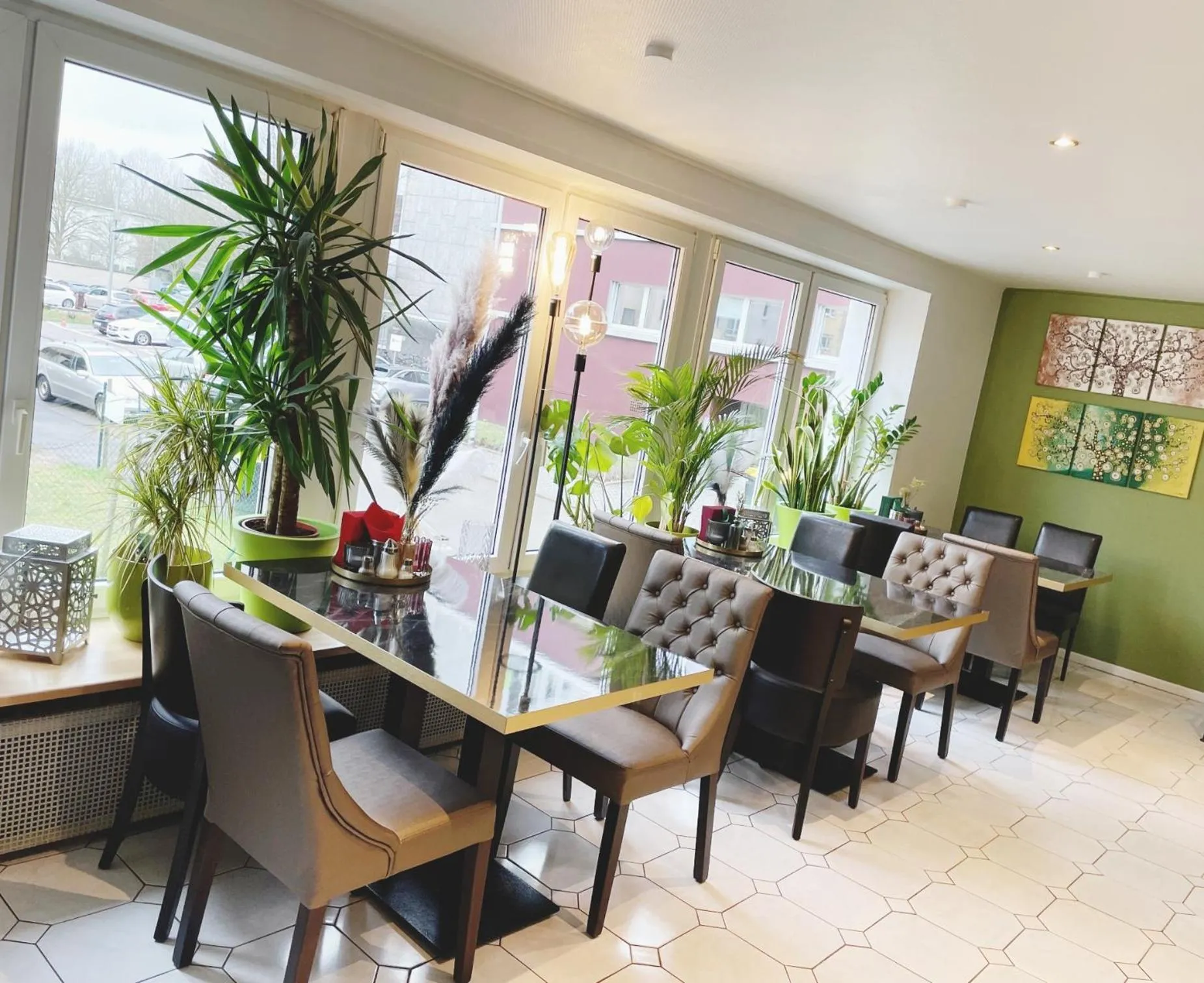 Seating area in Europa Hotel City