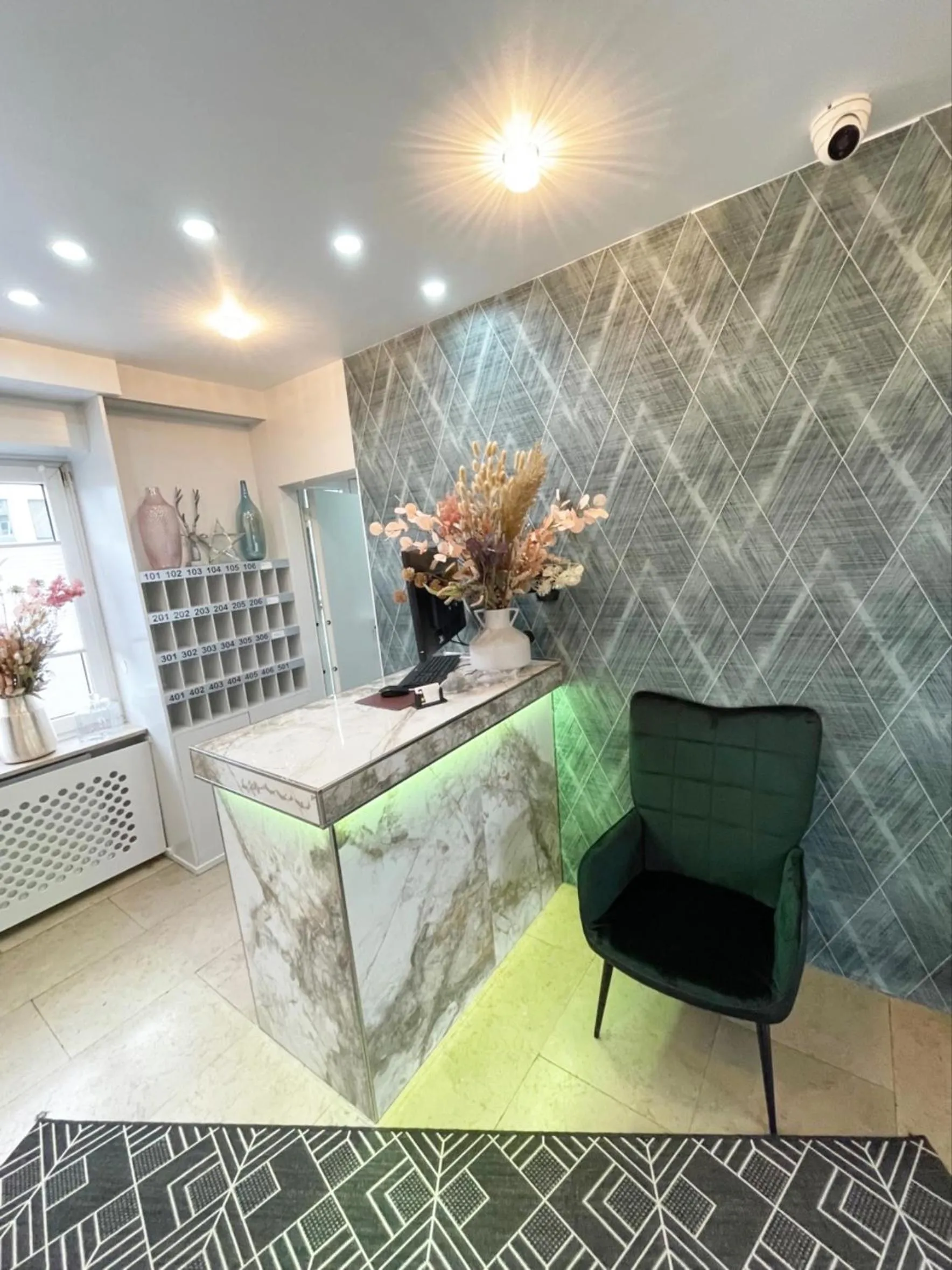 Lobby or reception in Europa Hotel City