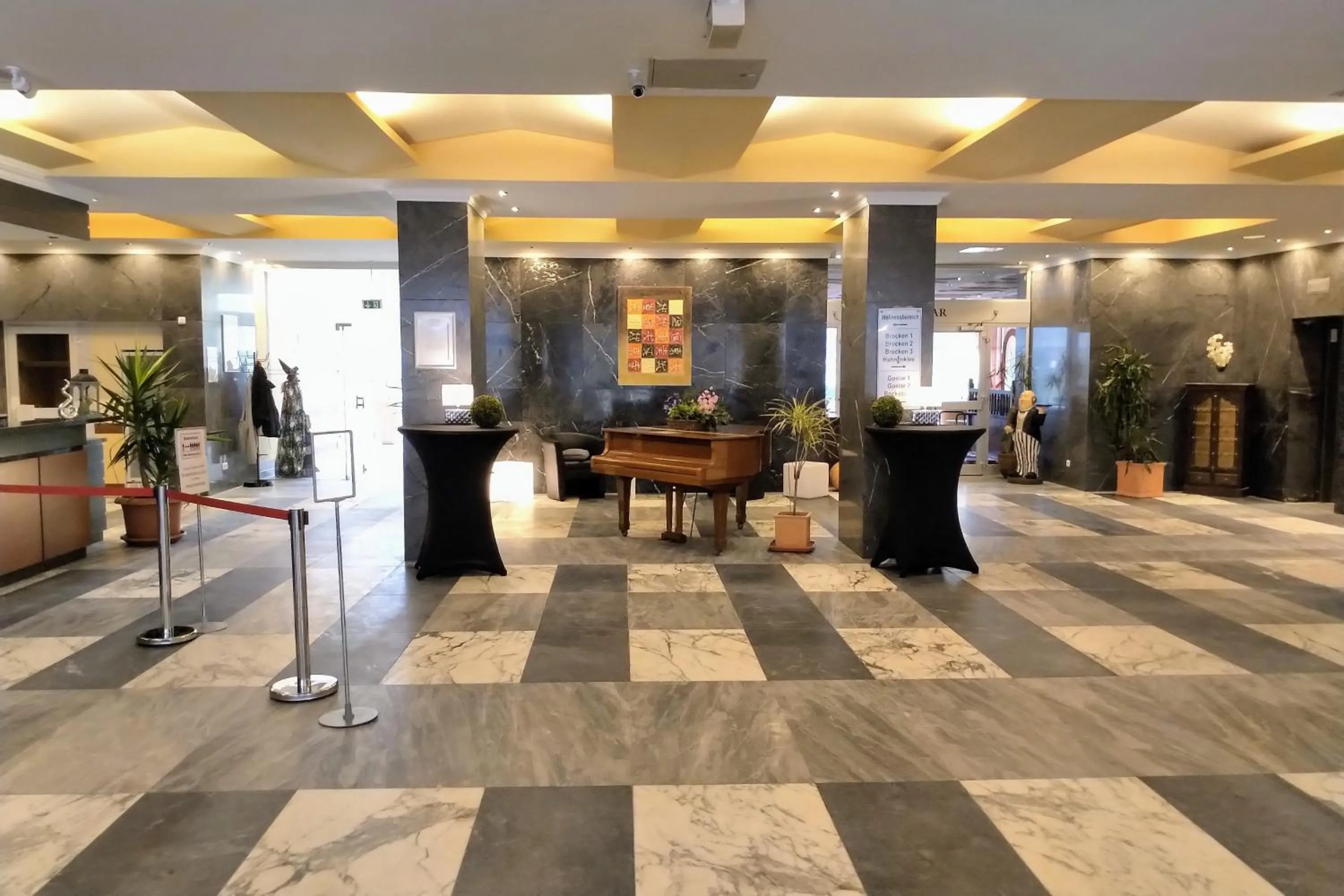Lobby or reception in CAREA Residenz Hotel Harzhöhe