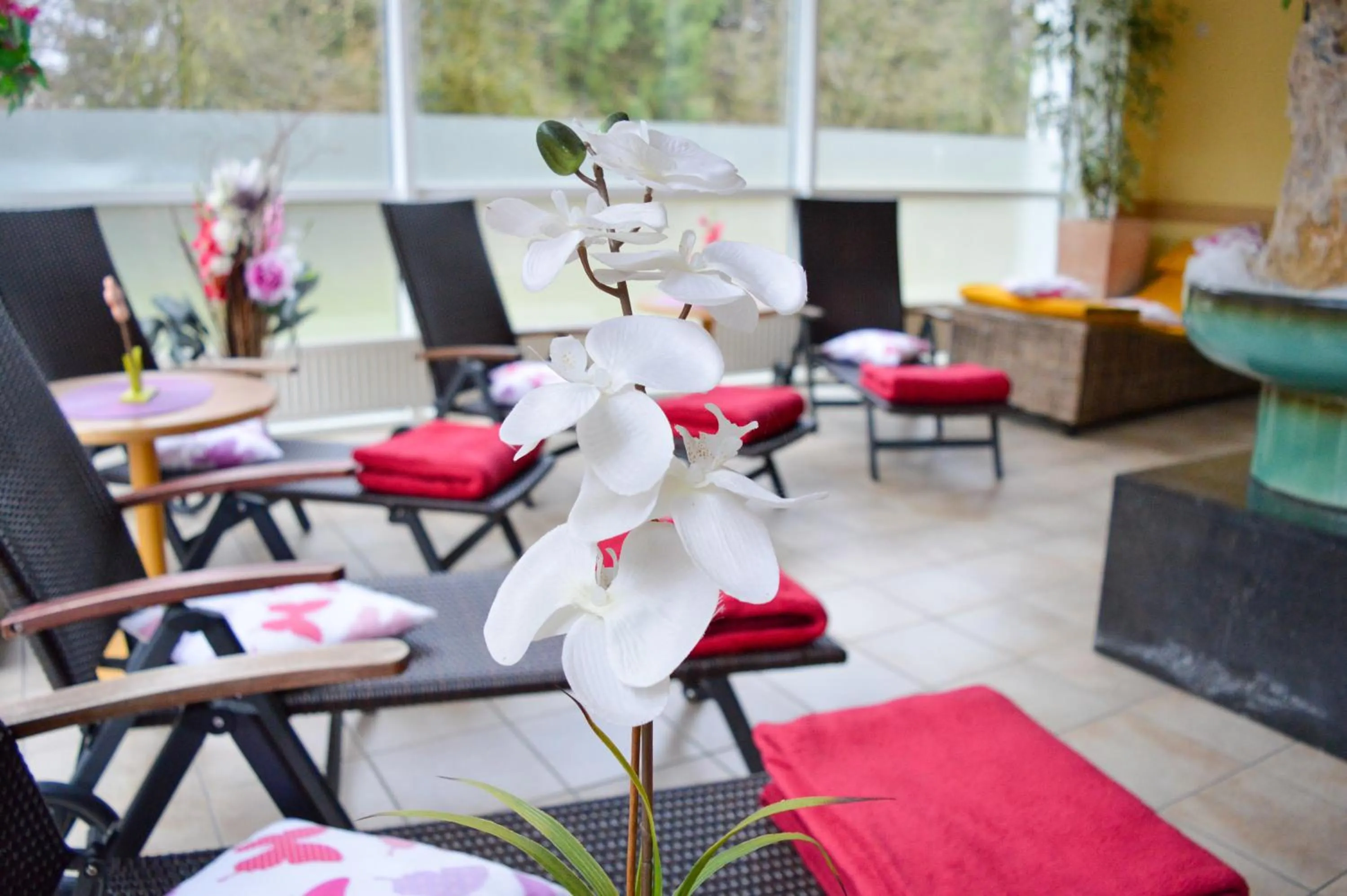 Seating area in CAREA Residenz Hotel Harzhöhe