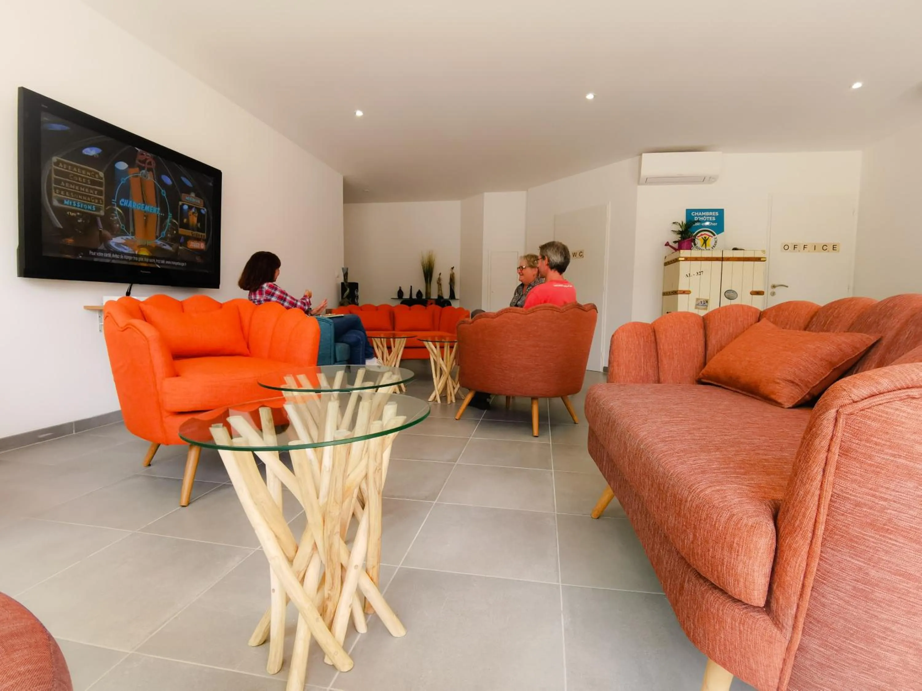 Living room in Domaine des Bois Argentés