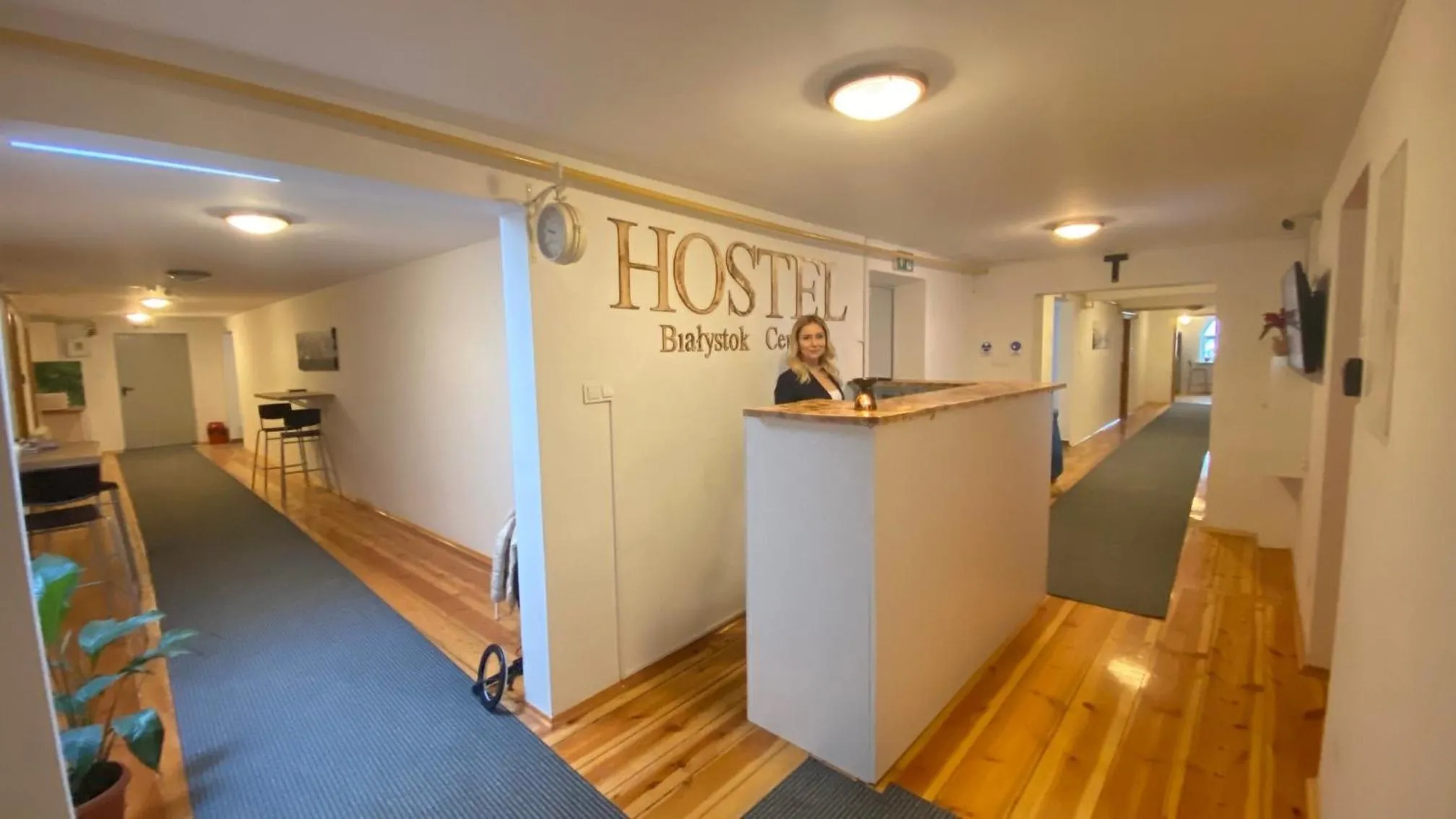 Lobby or reception in Hostel Białystok Centrum