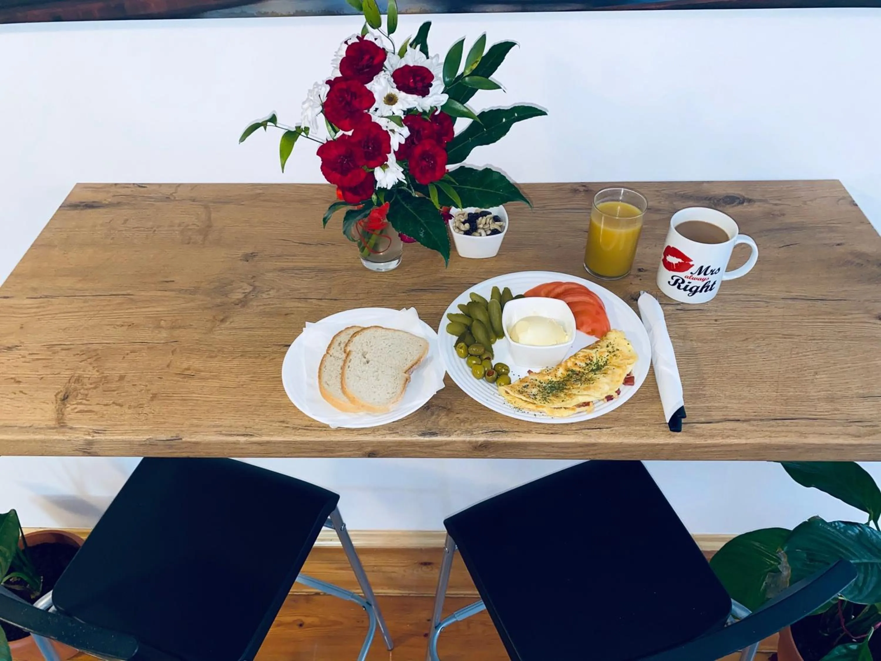 Food and drinks in Hostel Białystok Centrum