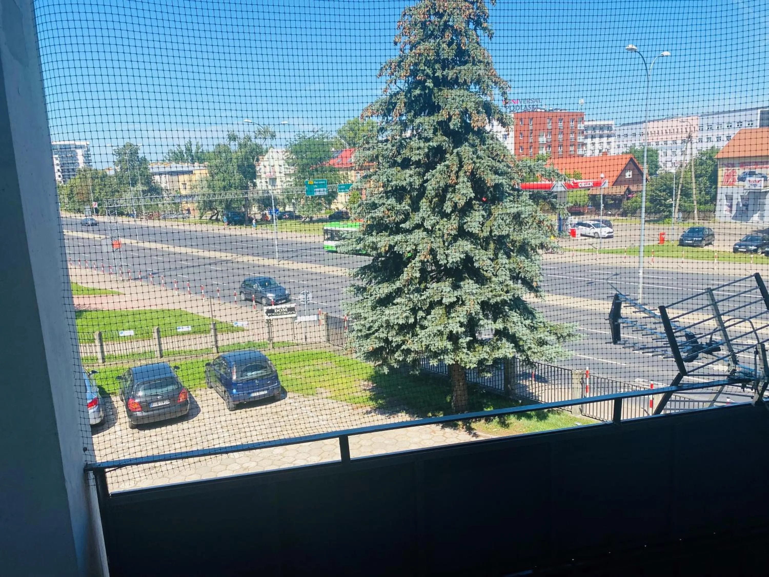 Garden view in Hostel Białystok Centrum