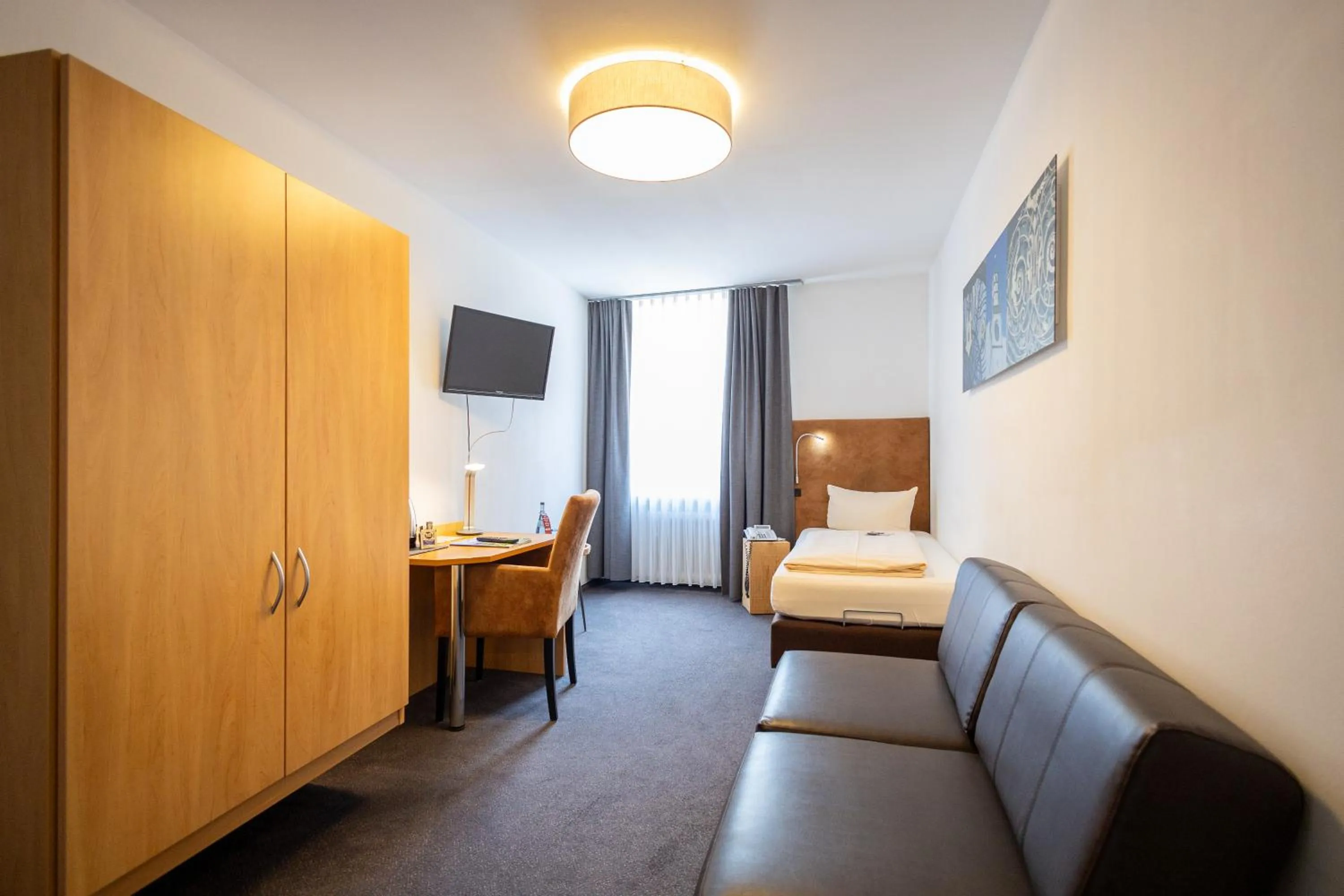 Bed in Hotel Residenz