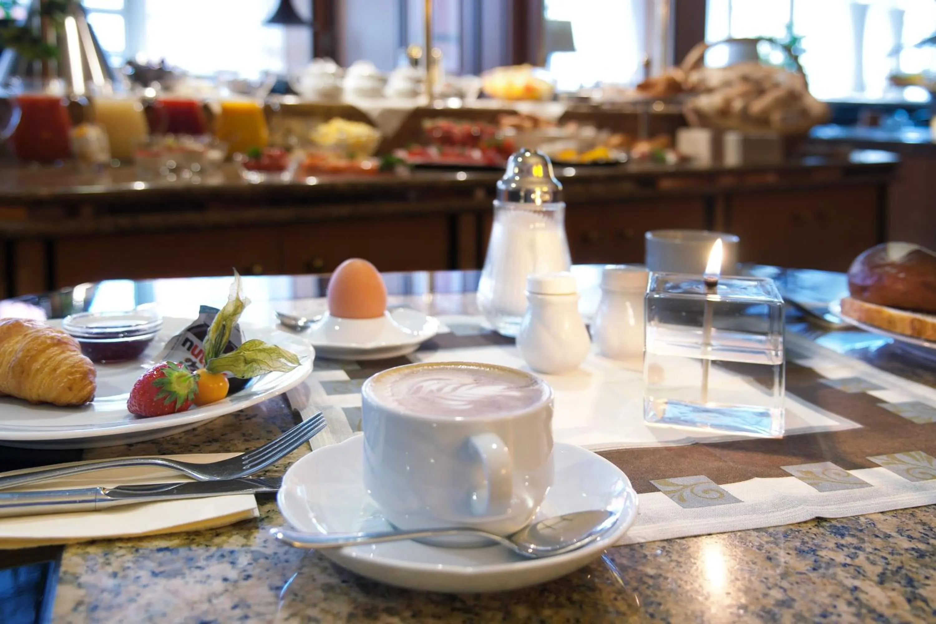 Restaurant/places to eat in Hotel Rio Karlsruhe