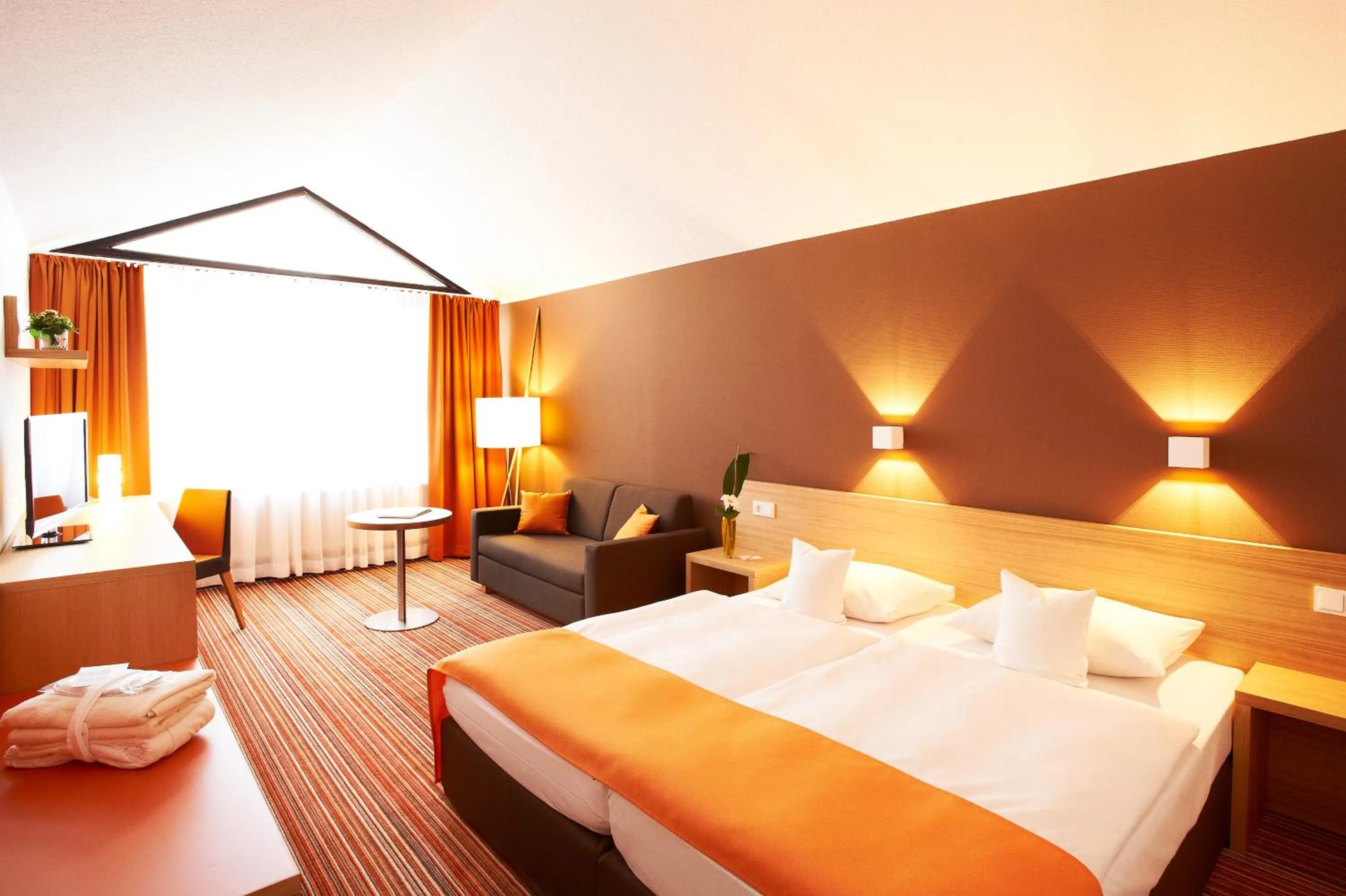 Photo of the whole room, Bed in Hotel Zugbrücke Grenzau GmbH