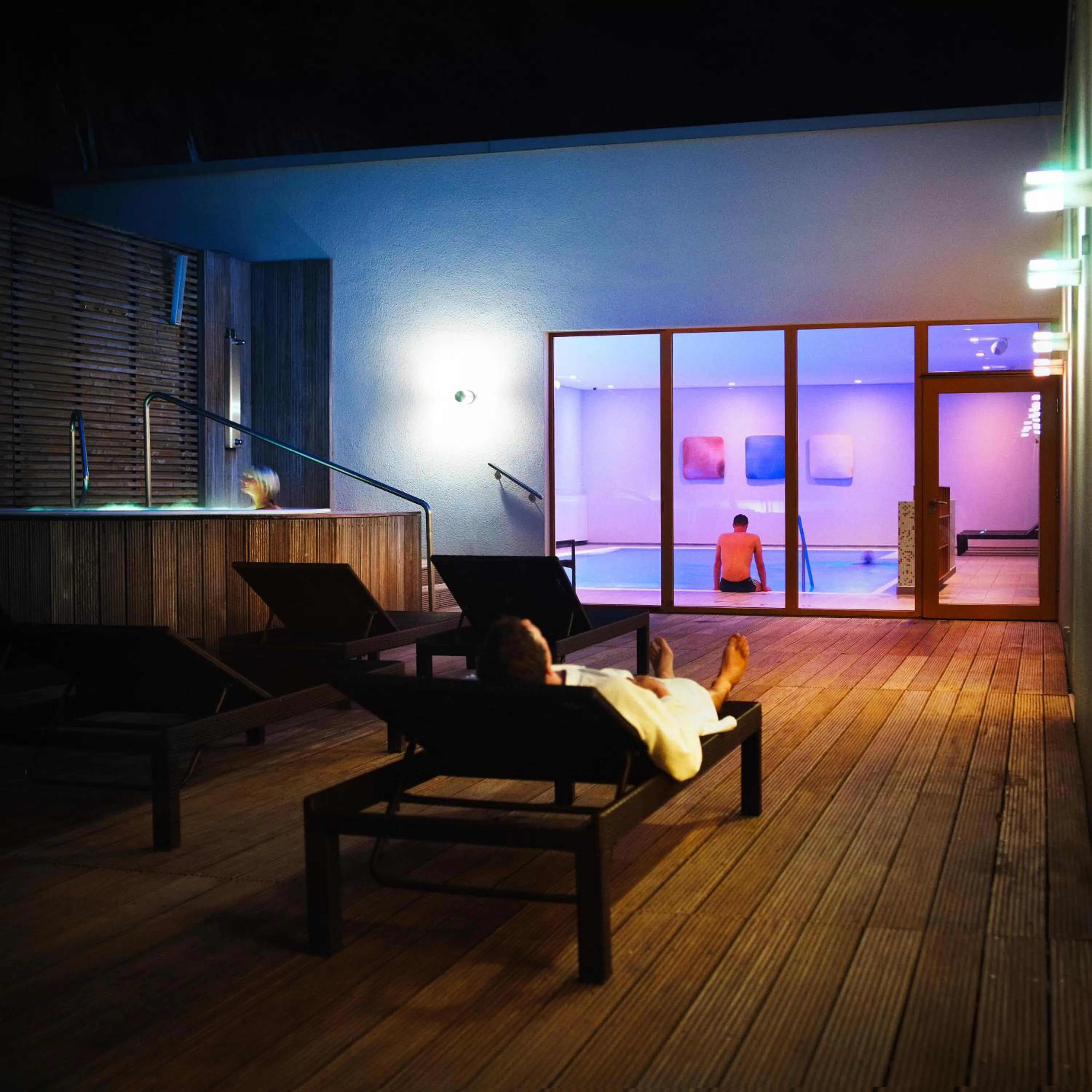 Hot Tub in Hotel Zugbrücke Grenzau GmbH