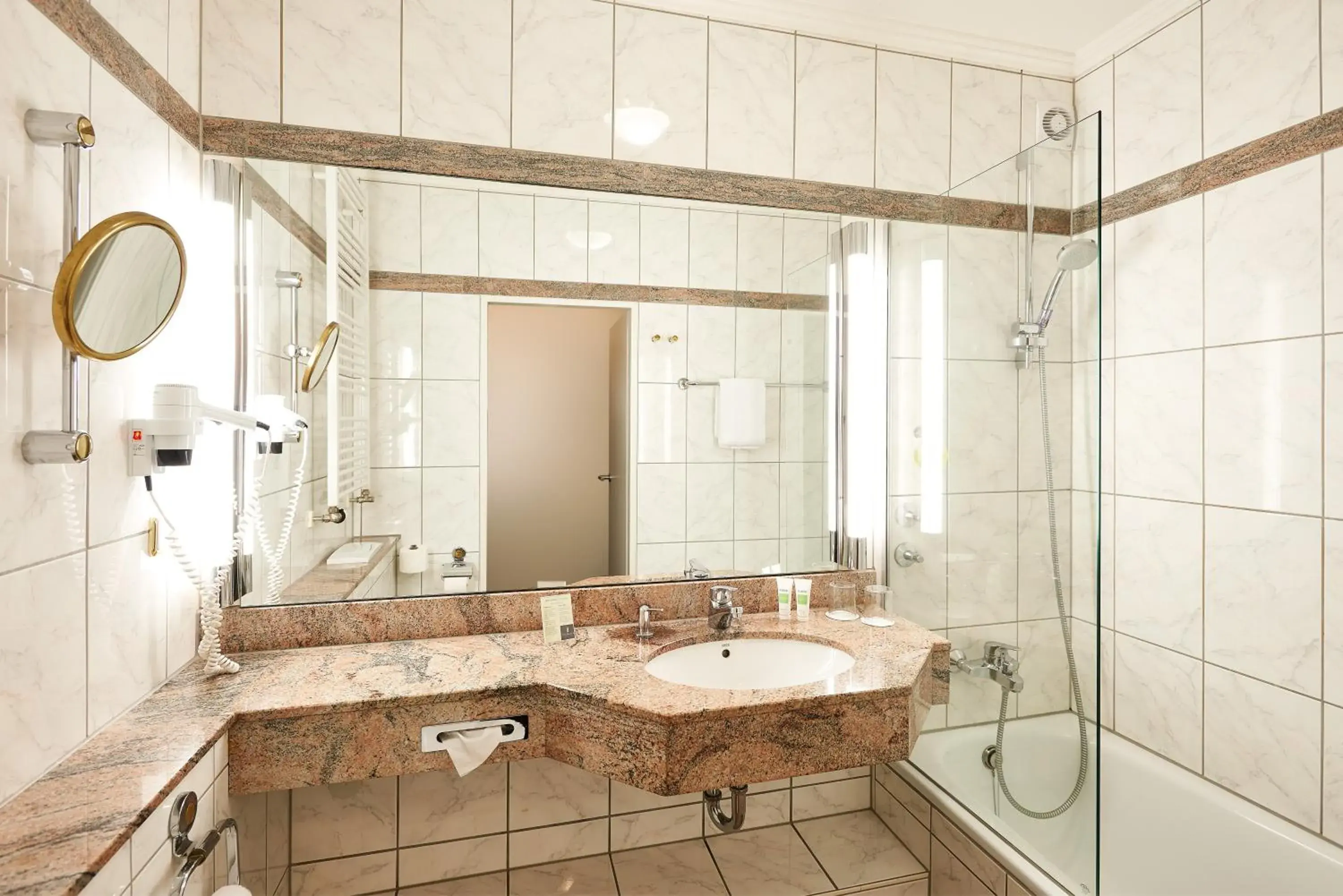 Bathroom in Hotel Zugbrücke Grenzau GmbH Bathroom in Hotel Zugbrücke Grenzau GmbH