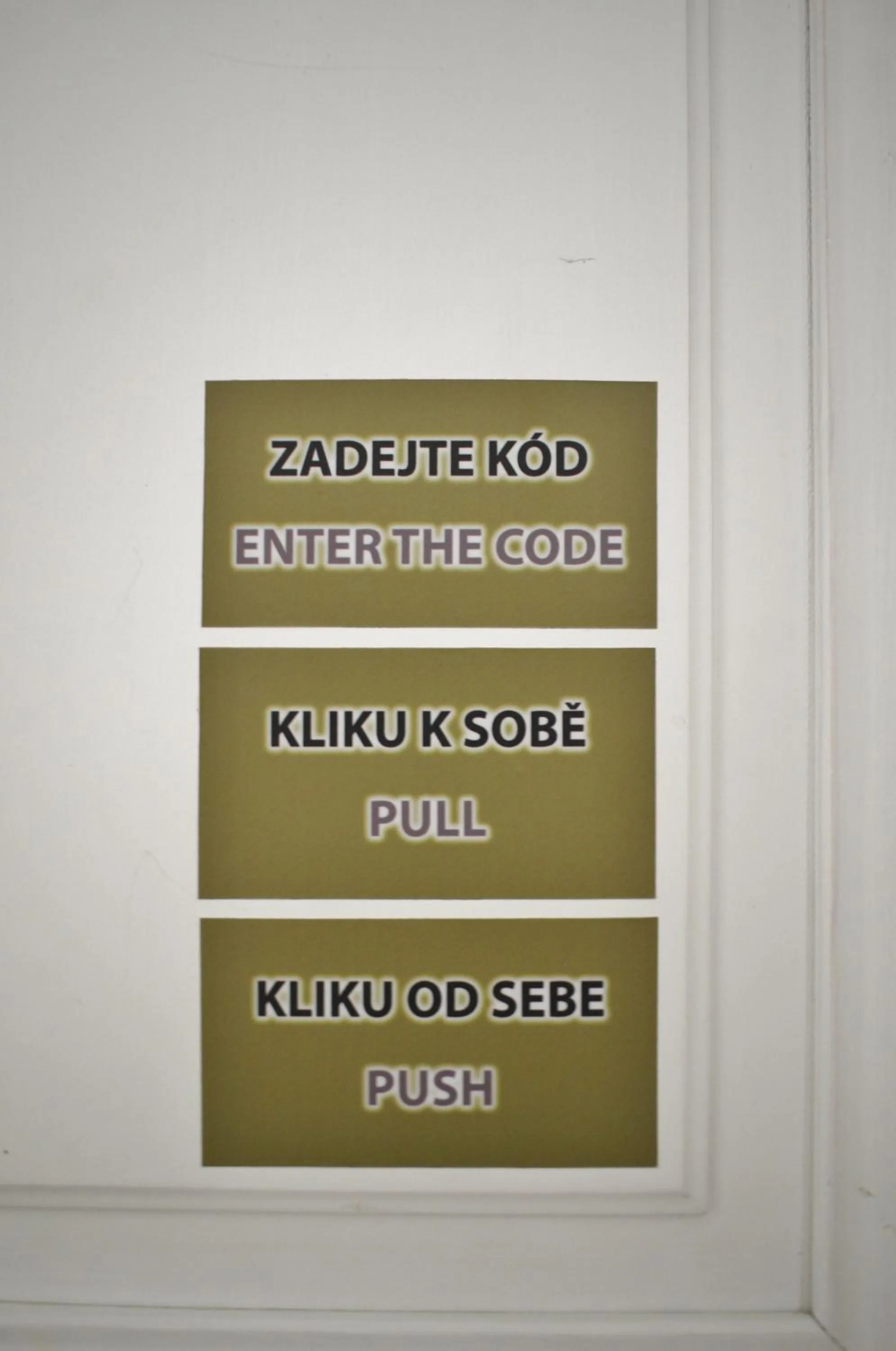 Facade/entrance in Apartmánový Dům Centrum