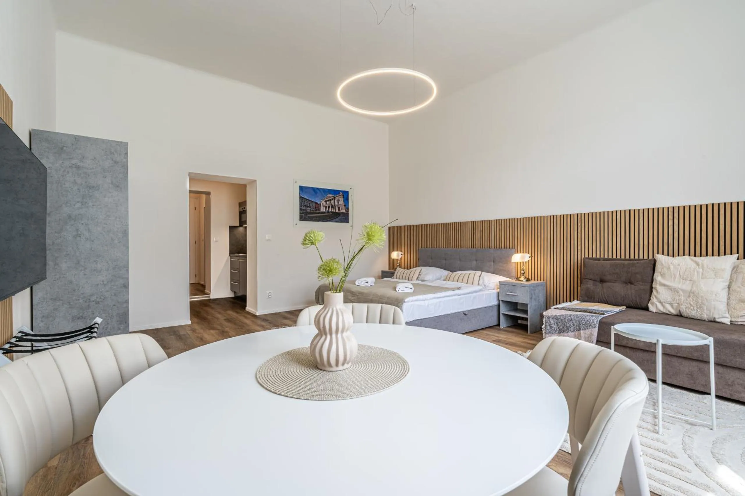 Bed in Apartmánový Dům Centrum