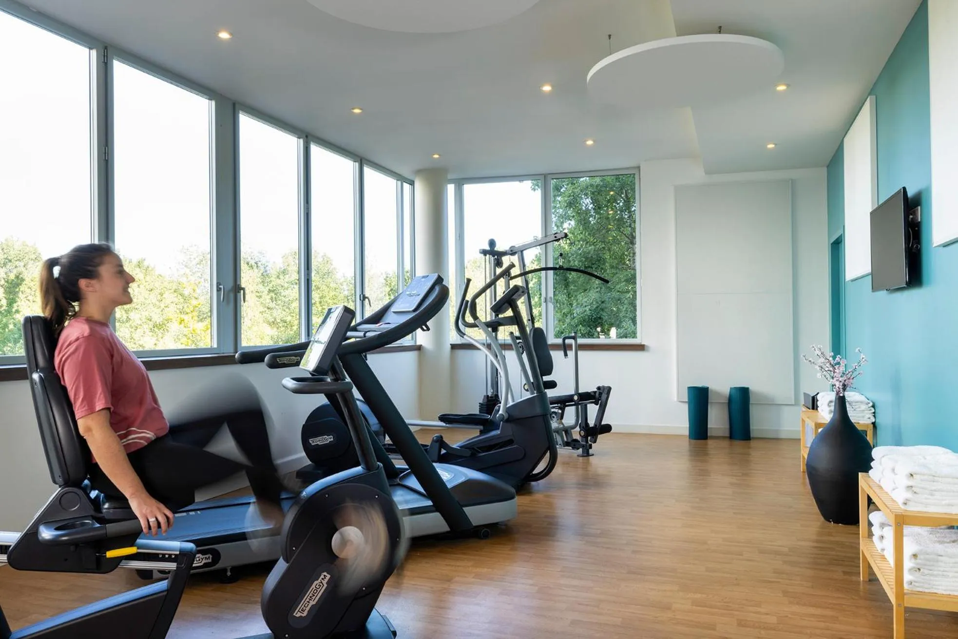 Fitness centre/facilities in Best Western Plus Hôtel Isidore
