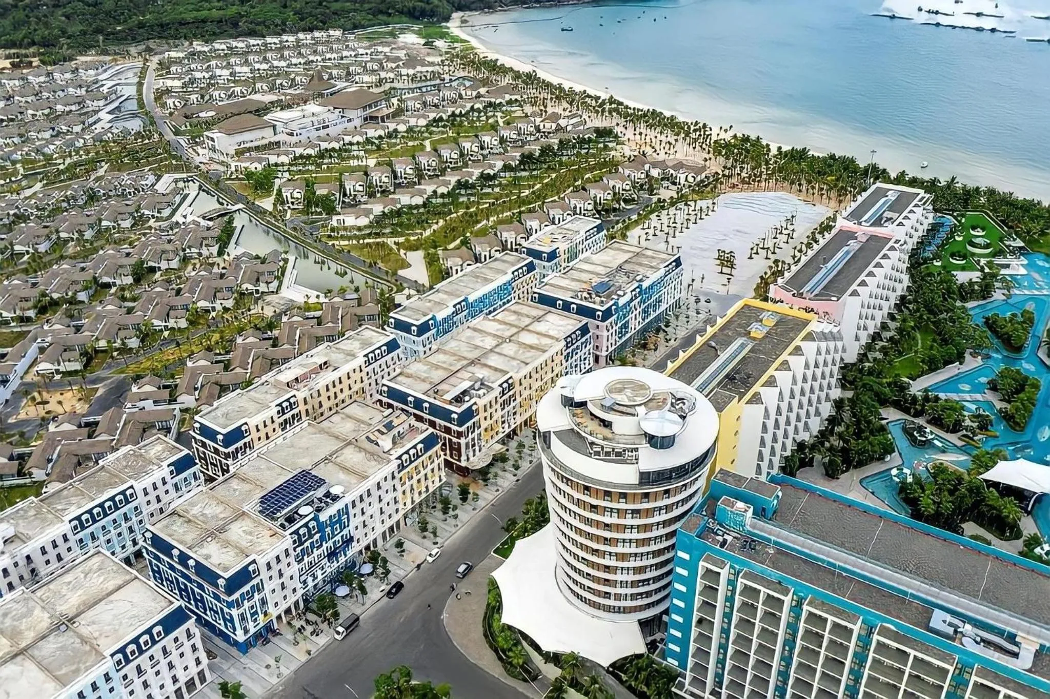 Property building in Ann Hotel & Spa Khem Beach PQ