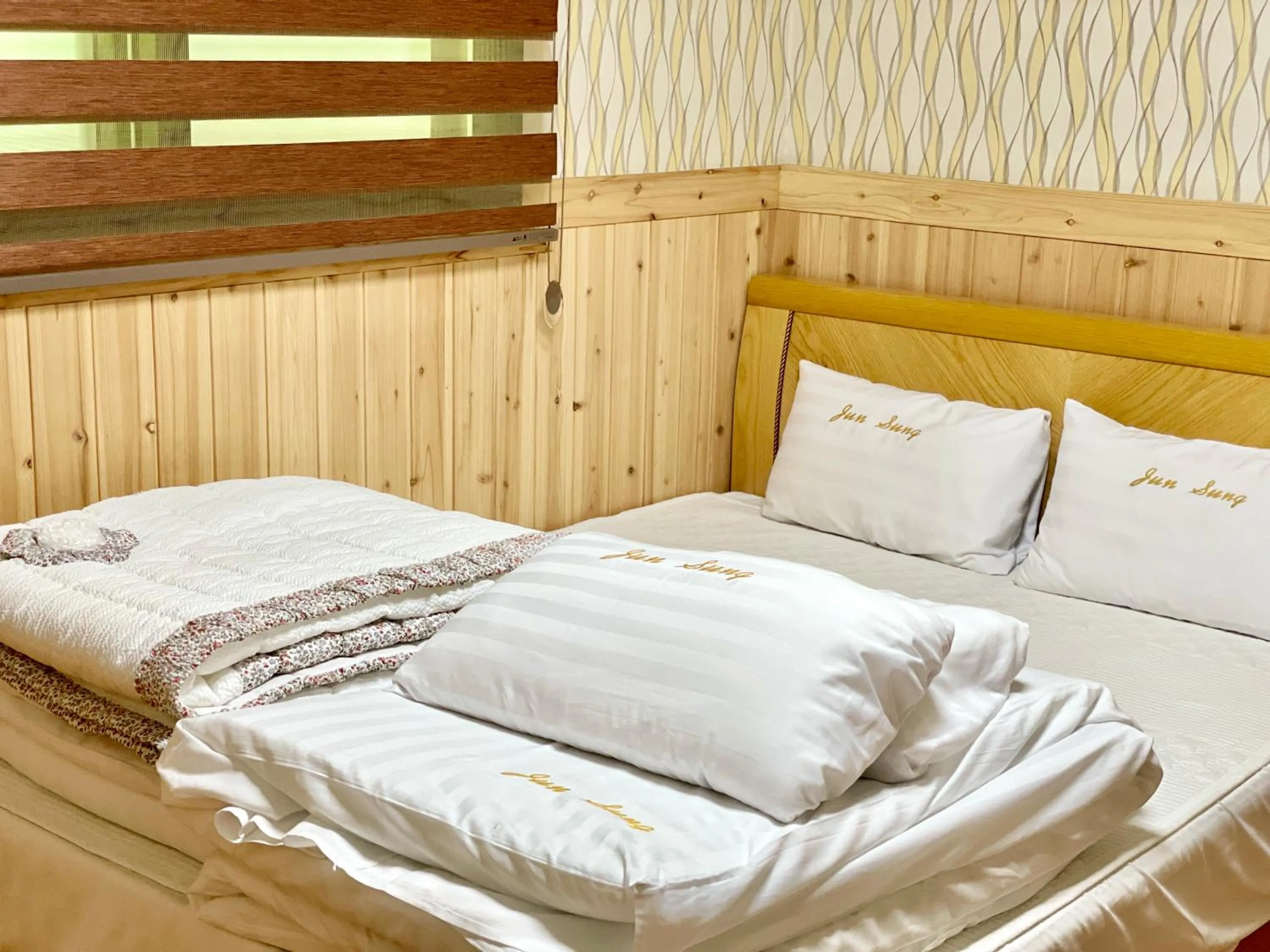 Bed in Gurye Junsung Resort