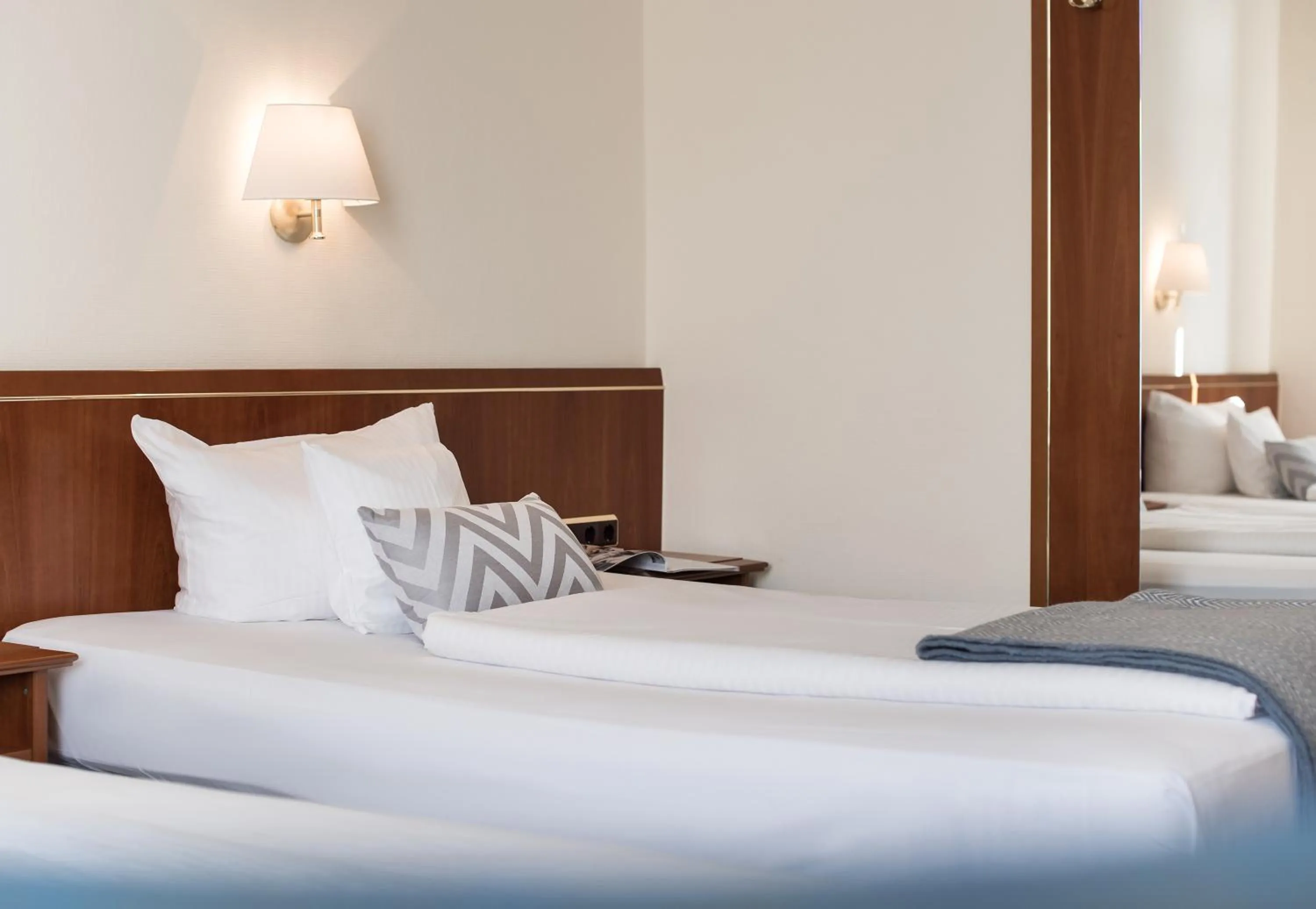 Photo of the whole room, Bed in Akzent Hotel Köhler