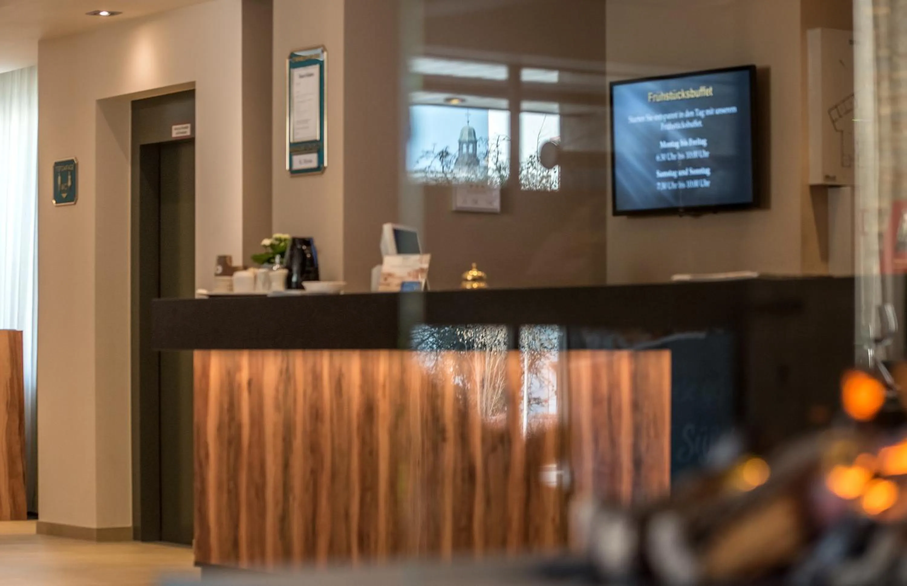 Lobby or reception in Akzent Hotel Köhler