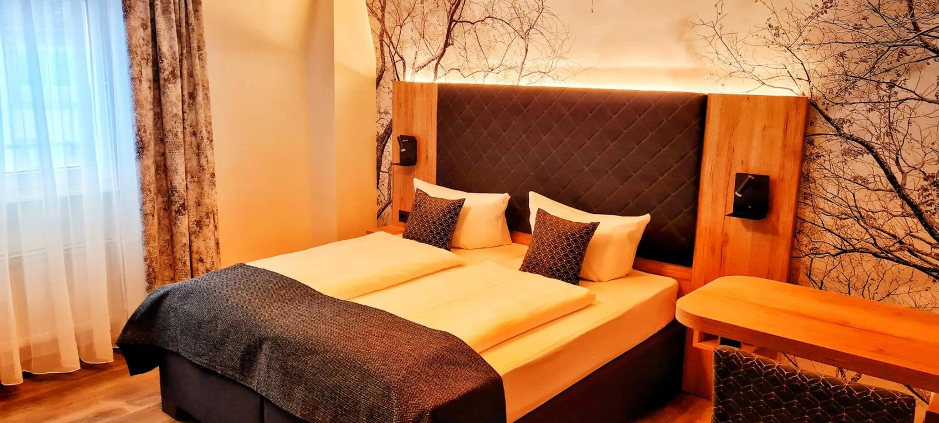 Bed in Akzent Hotel Köhler