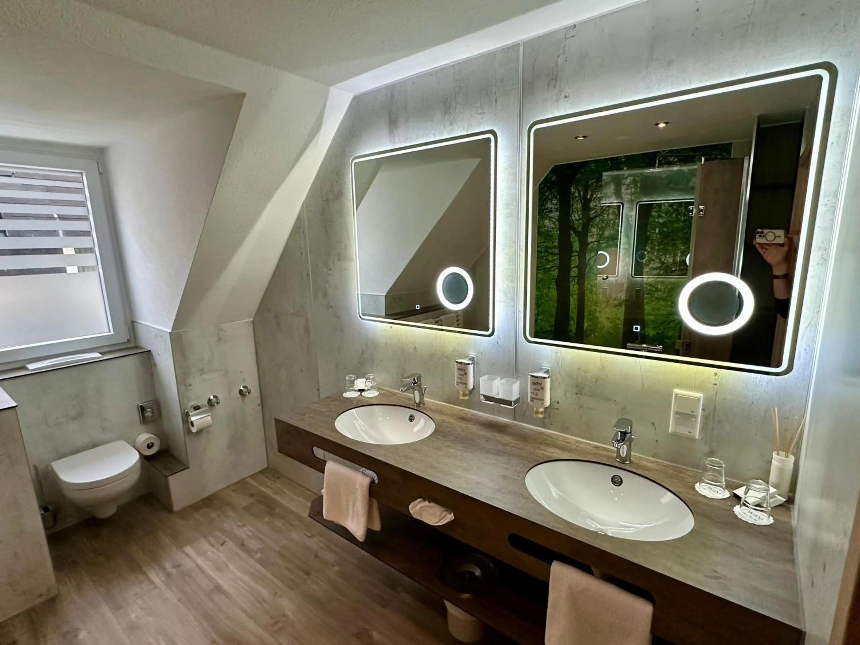 Bathroom in Akzent Hotel Köhler