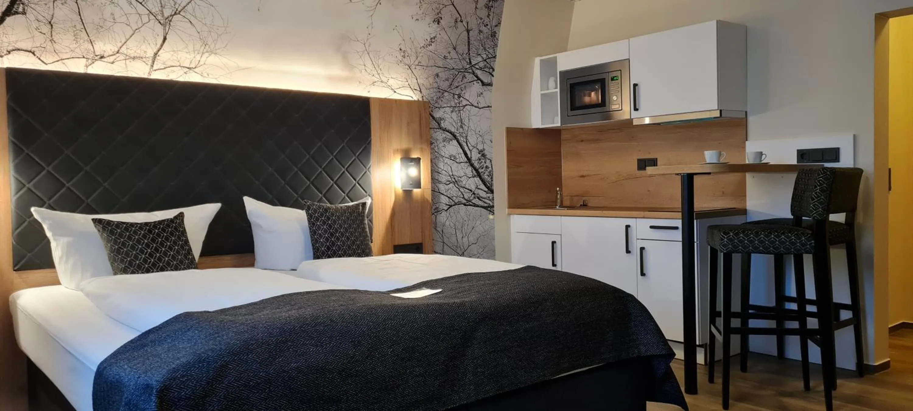 Bed in Akzent Hotel Köhler