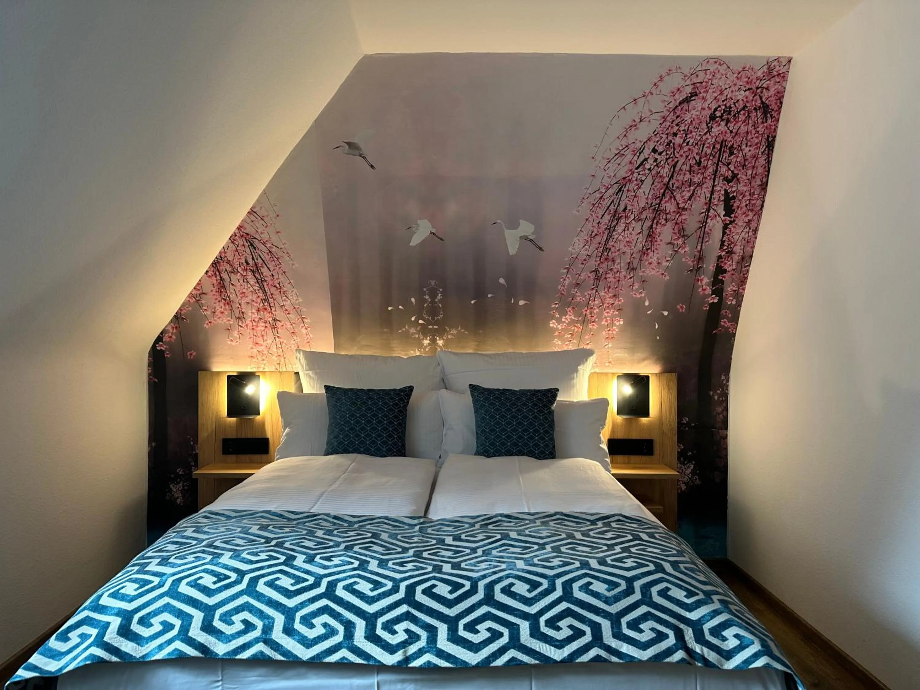 Bed in Akzent Hotel Köhler