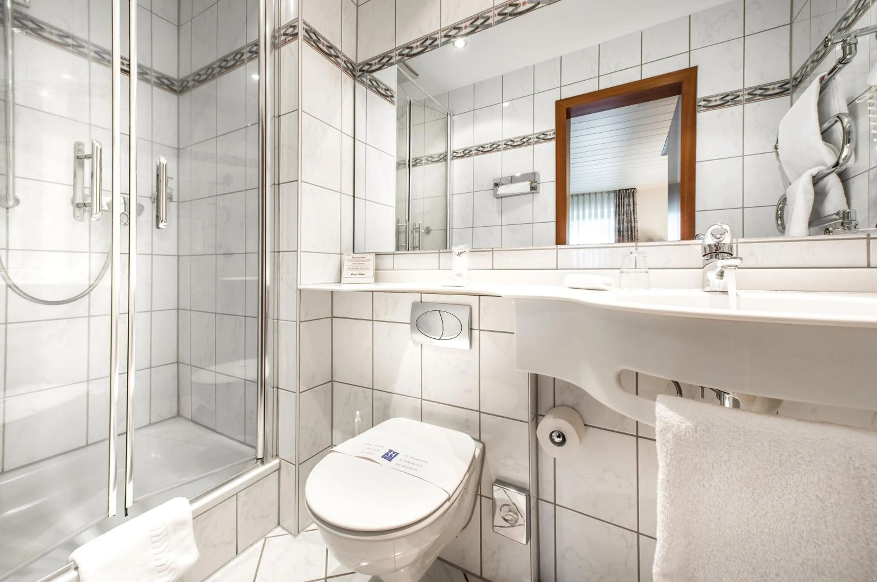 Bathroom in Akzent Hotel Köhler