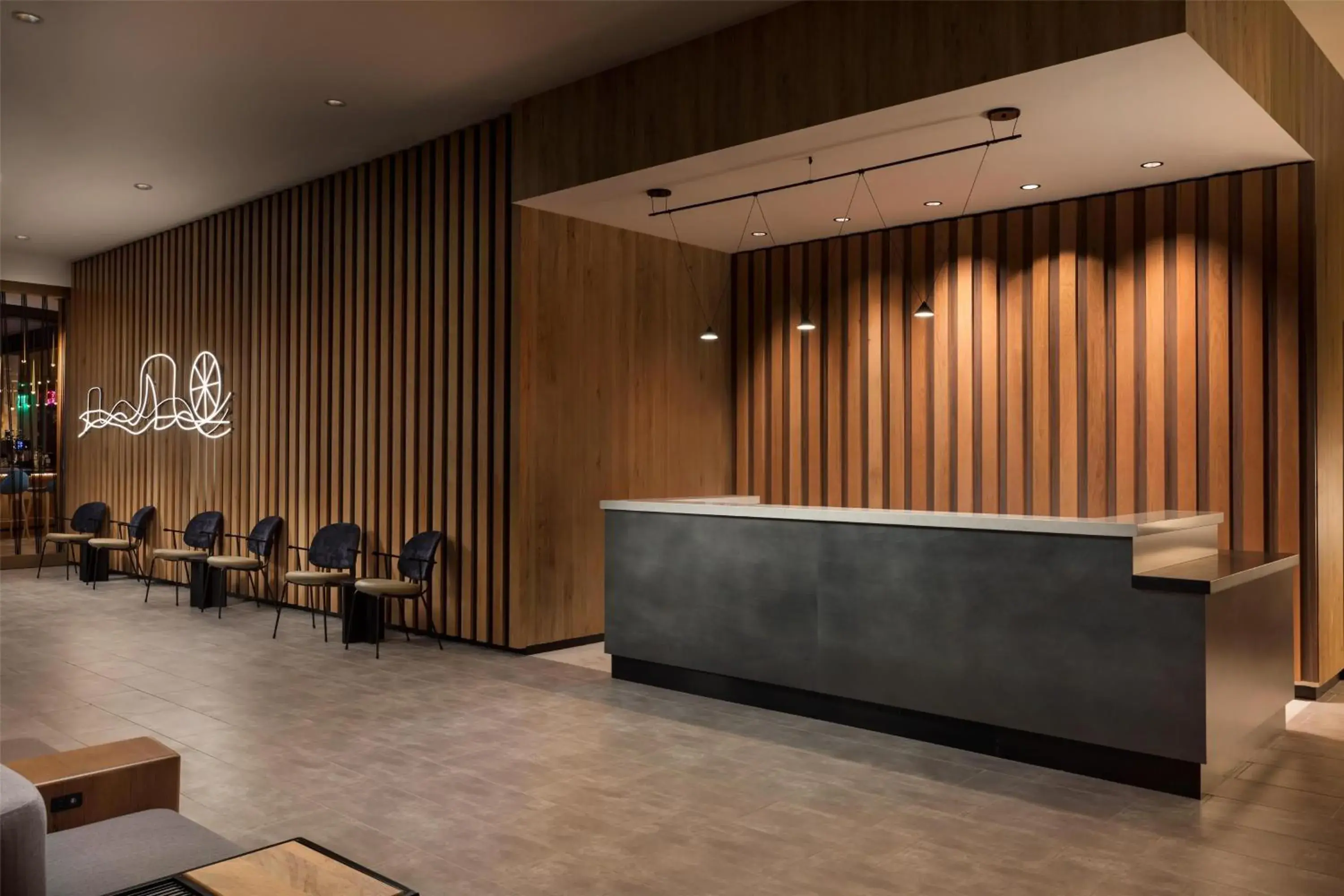 Lobby or reception in Hyatt Place National Harbor Lobby or reception in Hyatt Place National Harbor