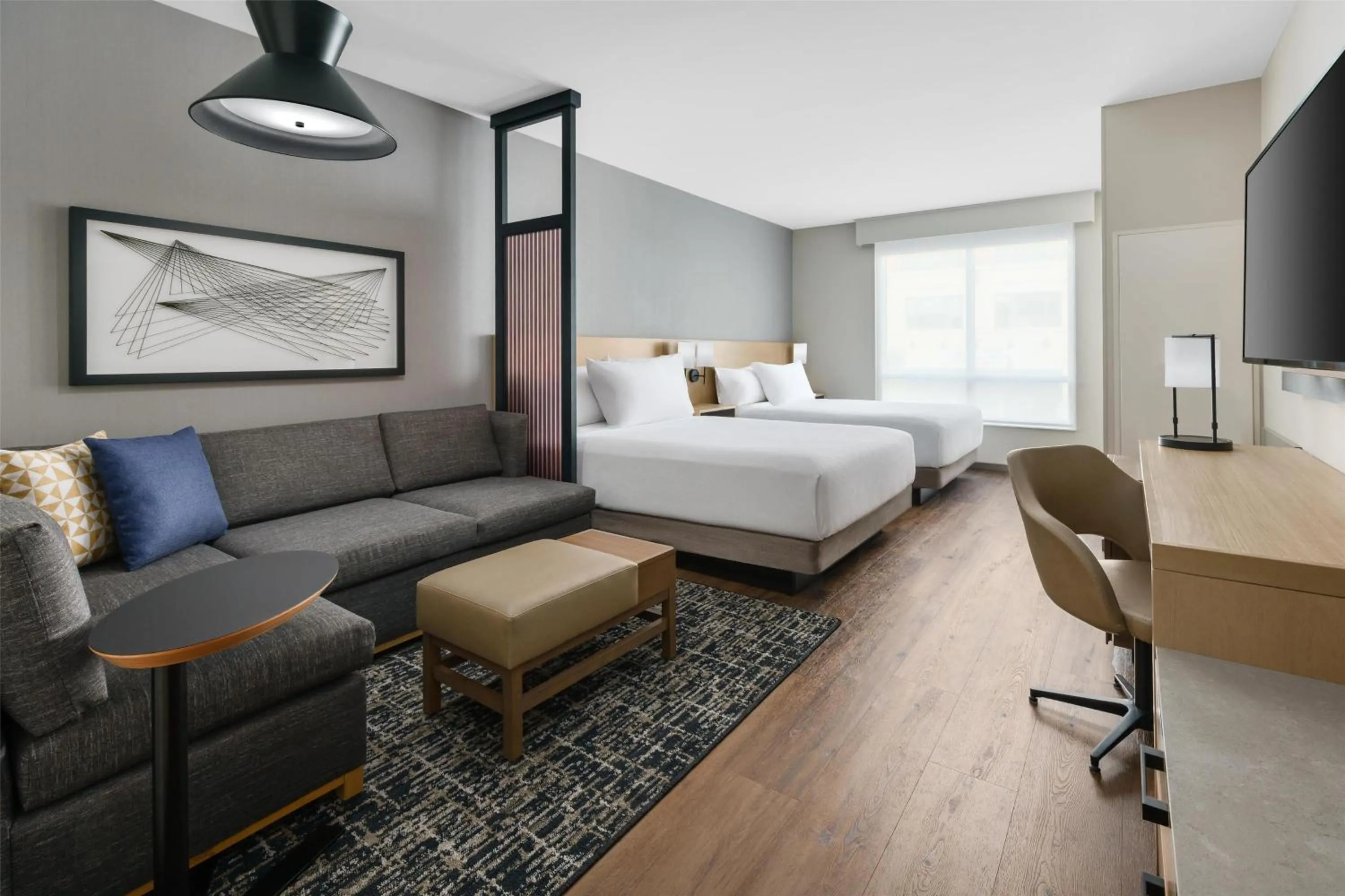 Bedroom, Bed in Hyatt Place National Harbor