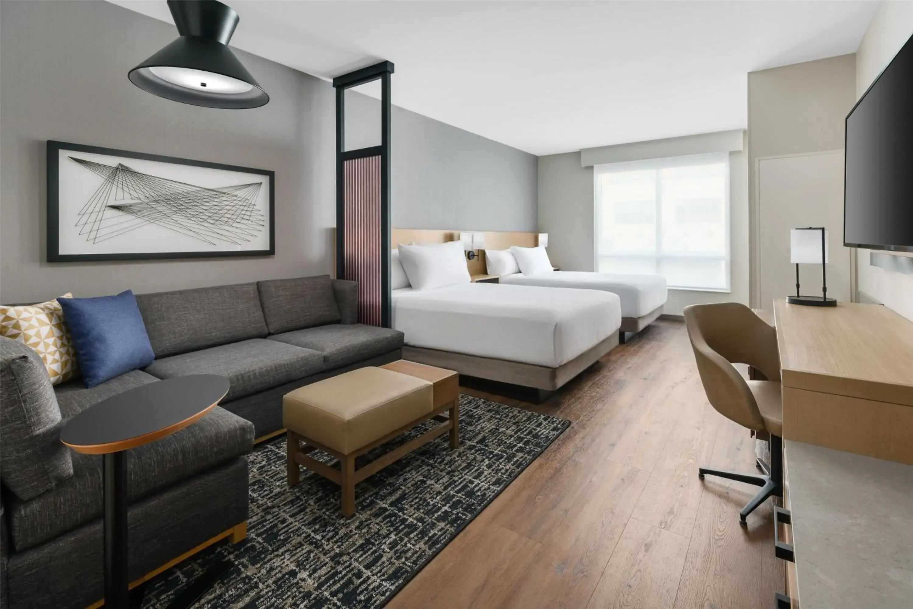 Bedroom, Bed in Hyatt Place National Harbor Bedroom, Bed in Hyatt Place National Harbor