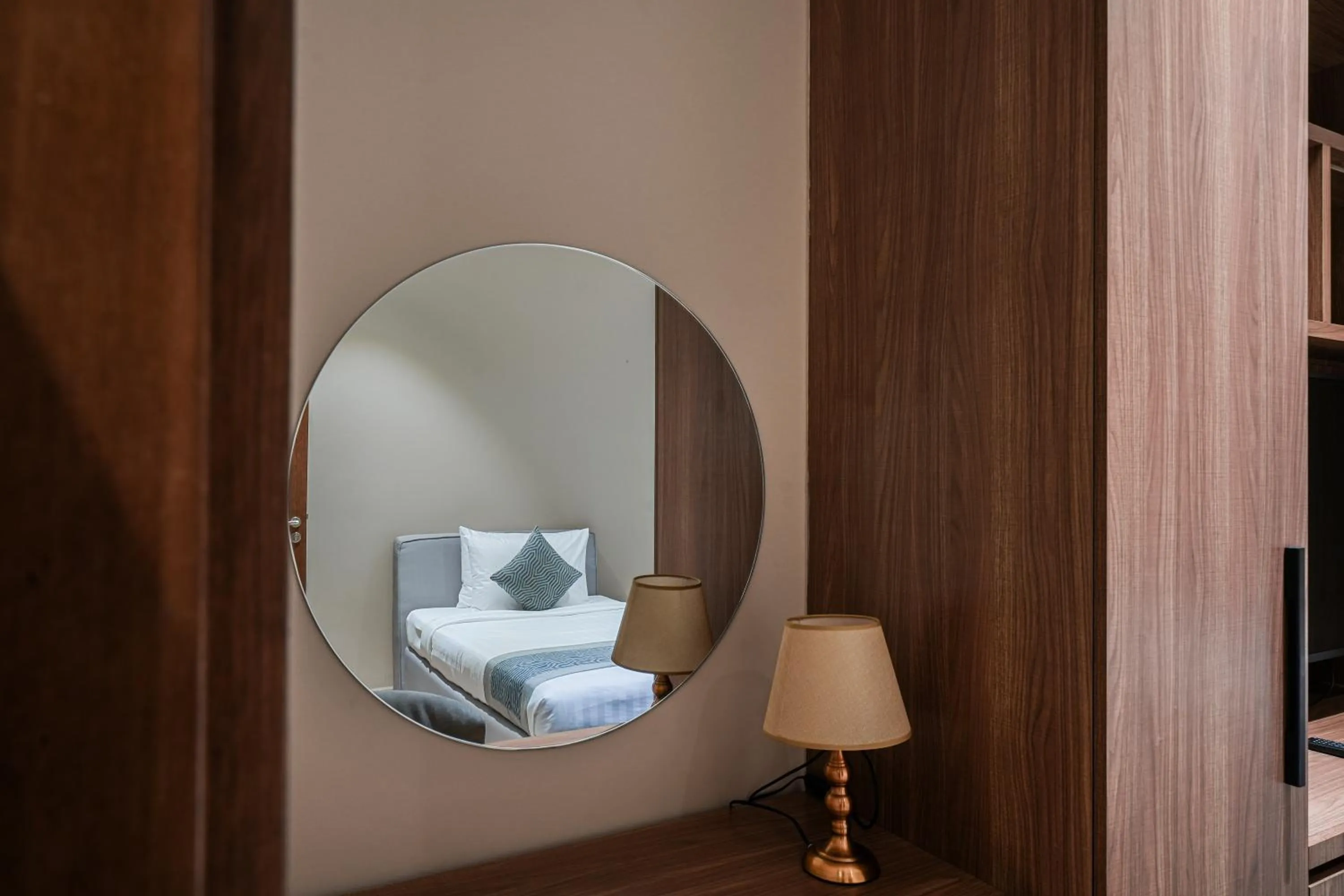 Bedroom, Bed in Eden Garden Hotel Apartment