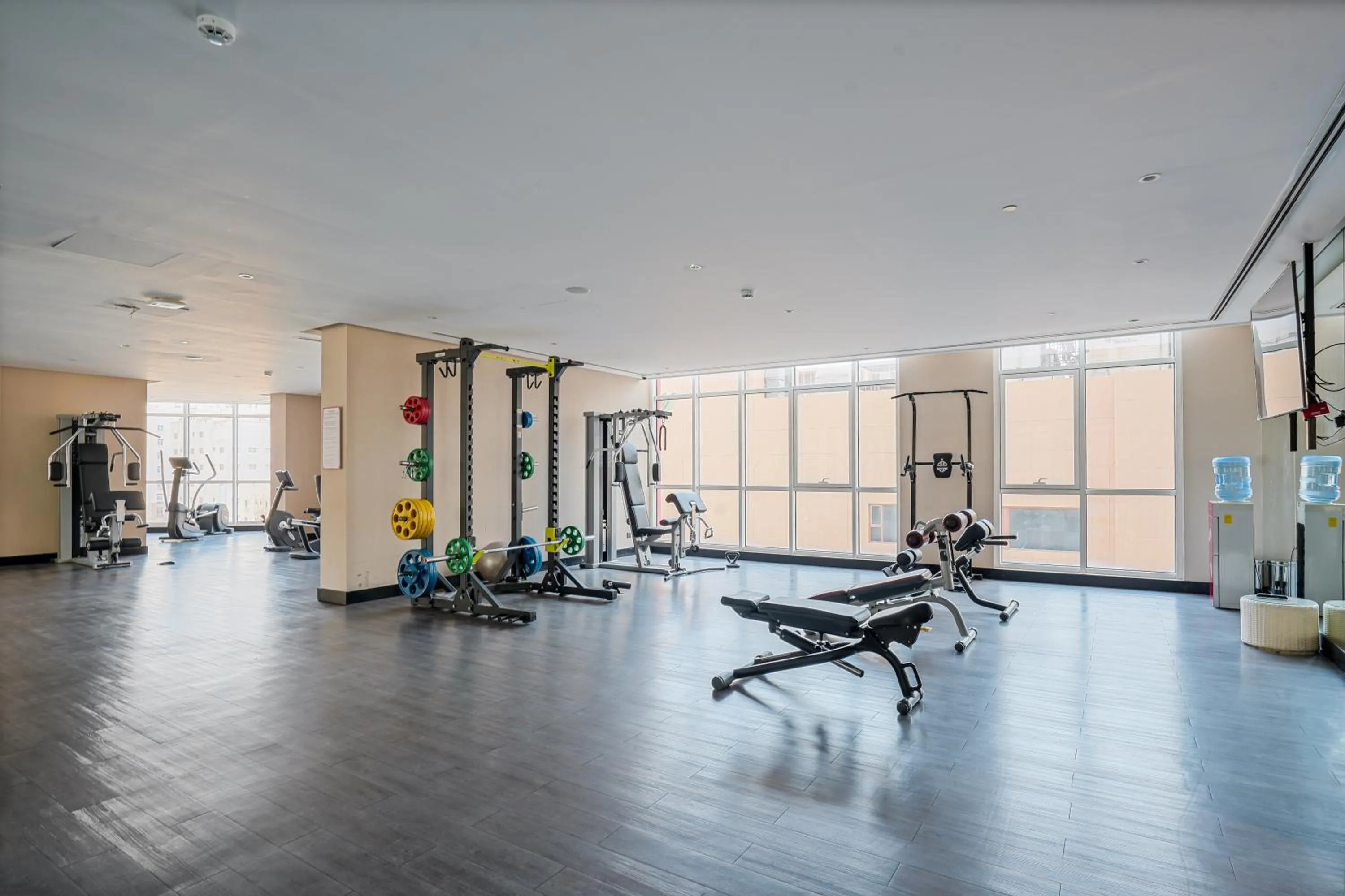 Fitness centre/facilities in Eden Garden Hotel Apartment