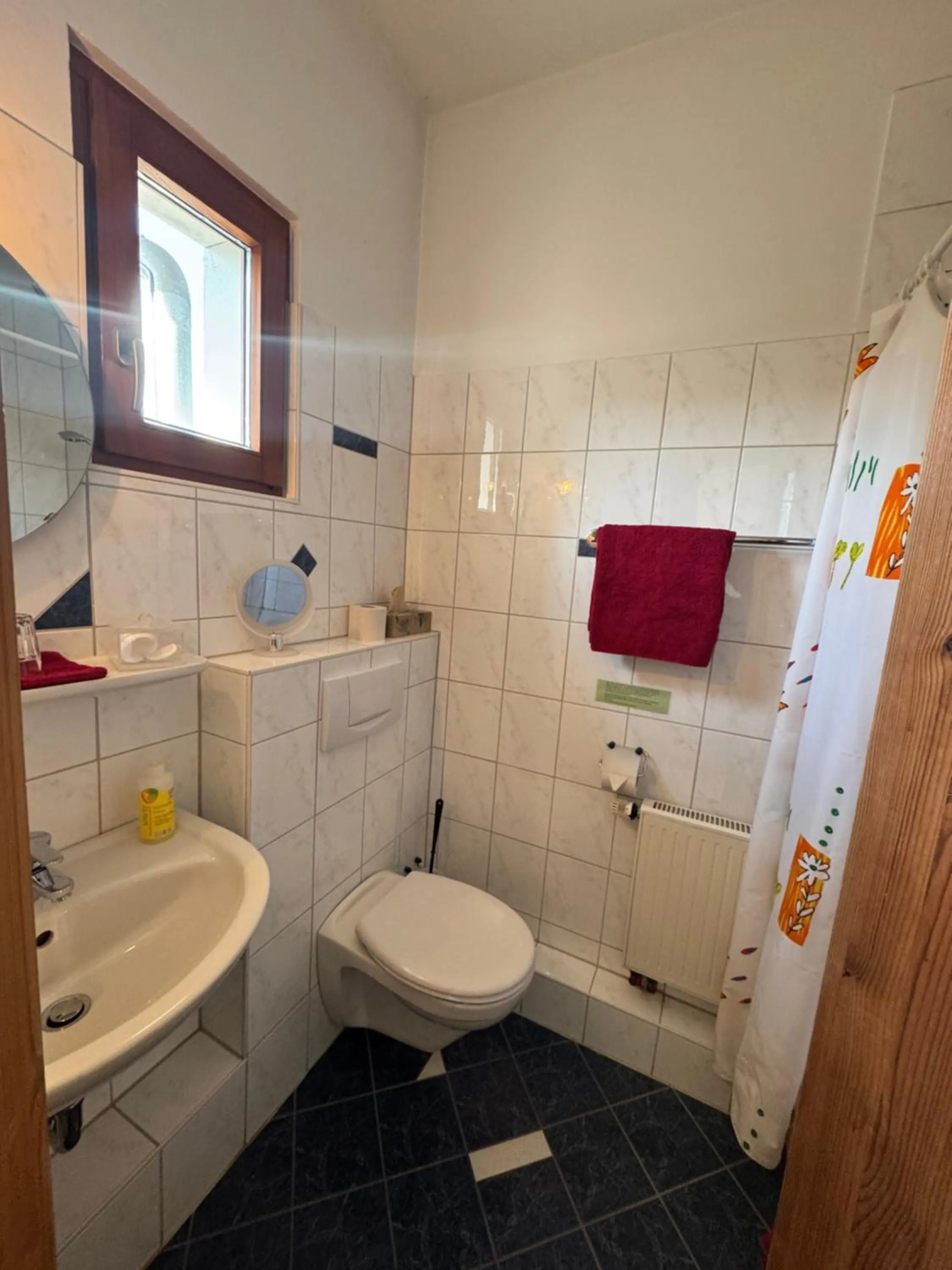 Bathroom in Hotel Grünwald