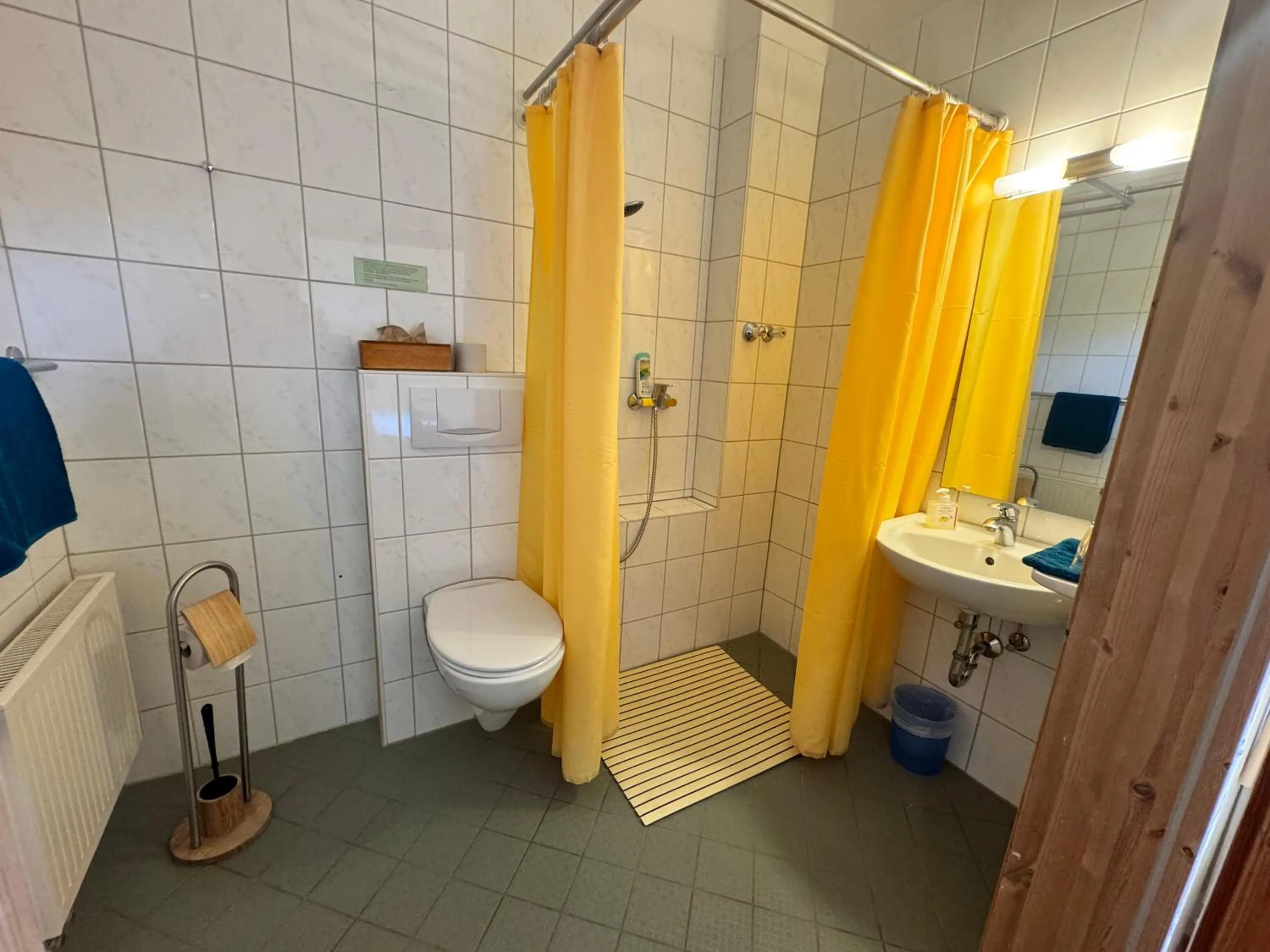 Bathroom in Hotel Grünwald
