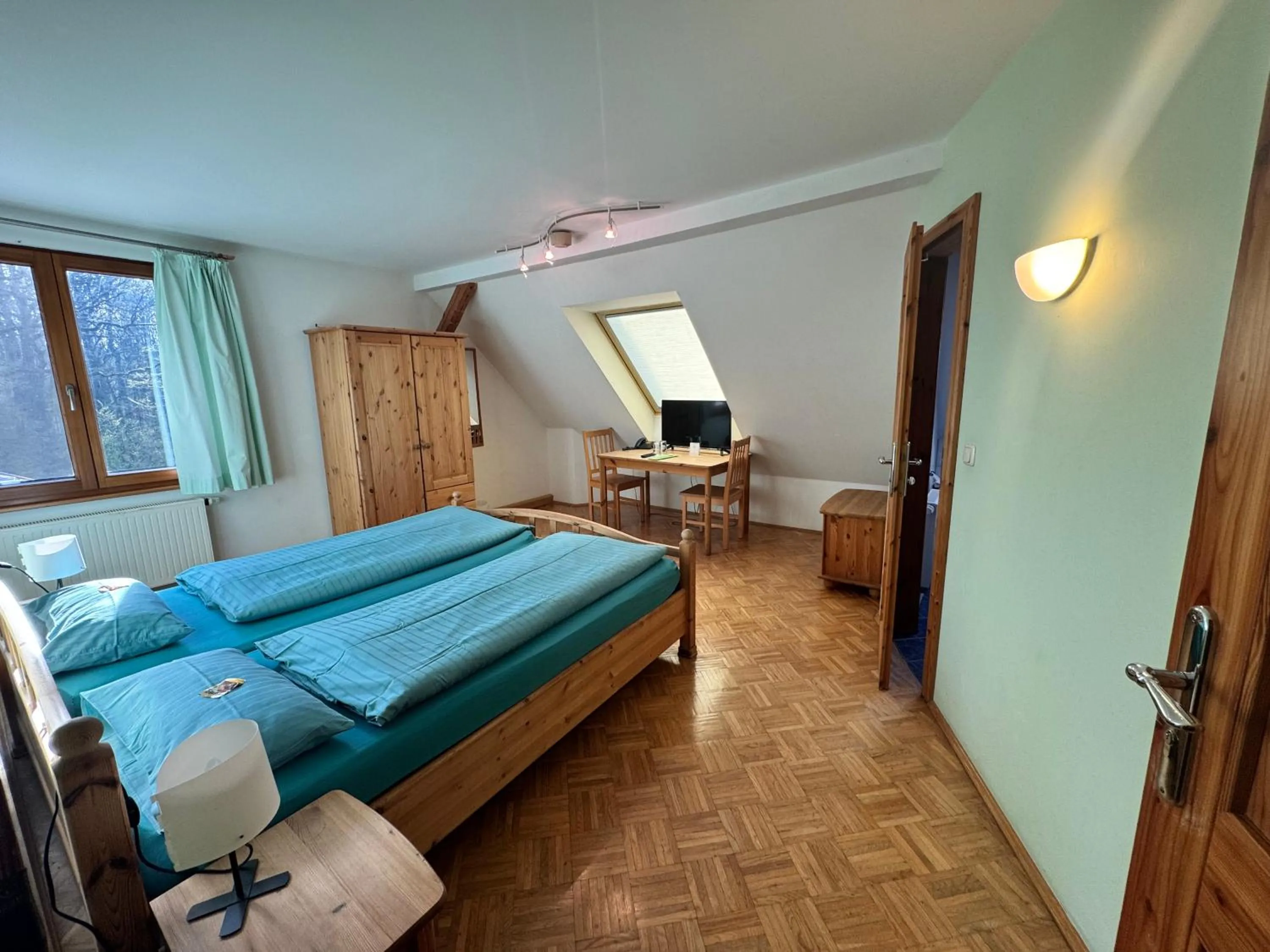 Photo of the whole room, Bed in Hotel Grünwald