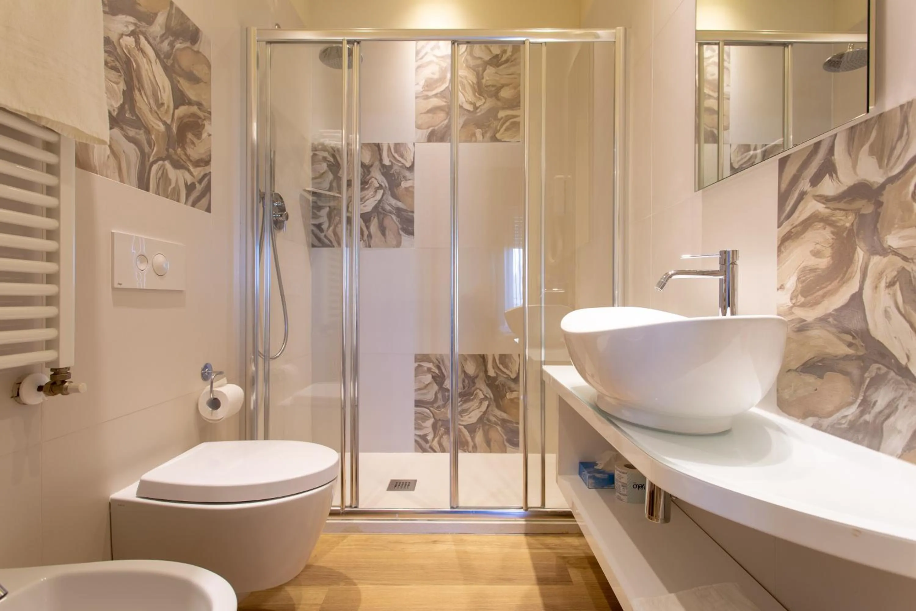 Bathroom in Hotel La Fenice