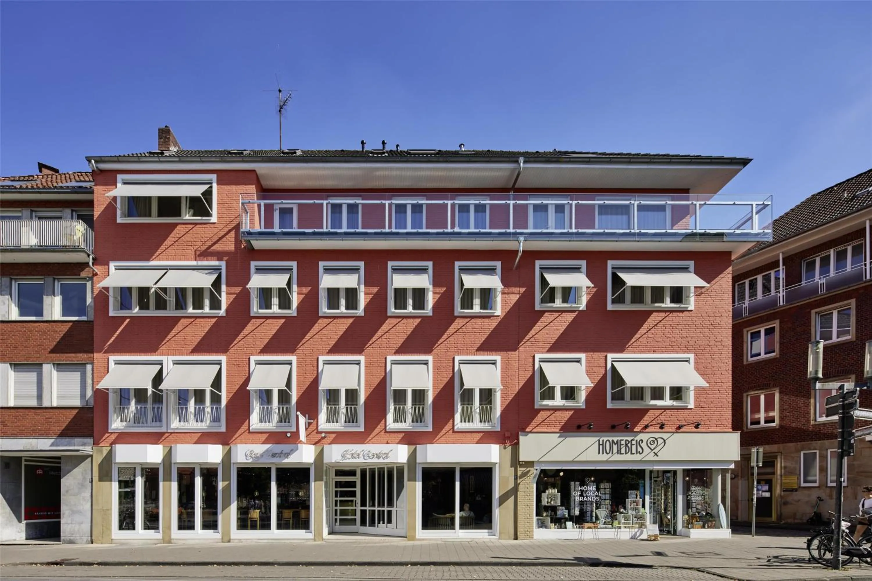 Property building in Central Hotel Münster