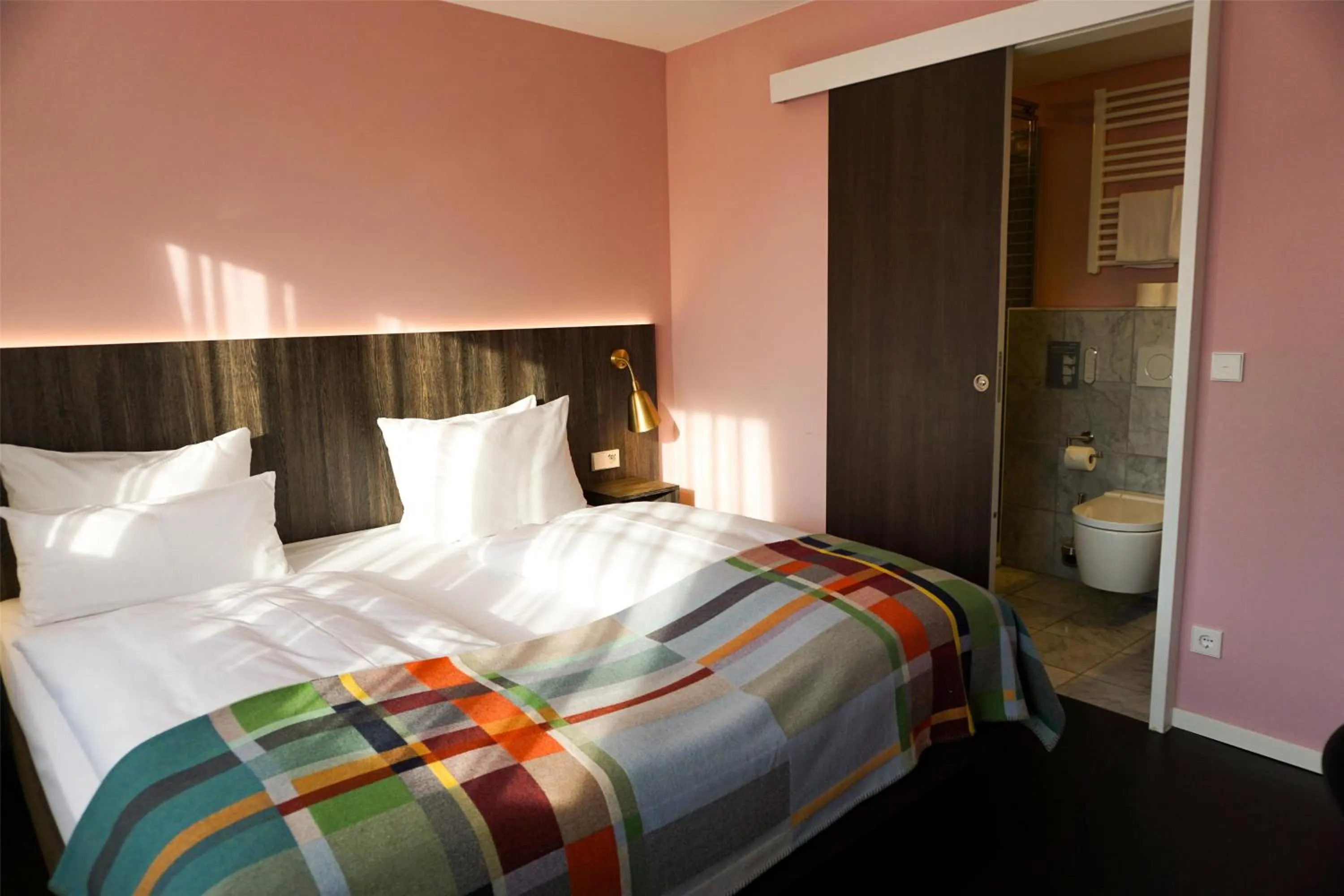 Bedroom, Bed in Central Hotel Münster