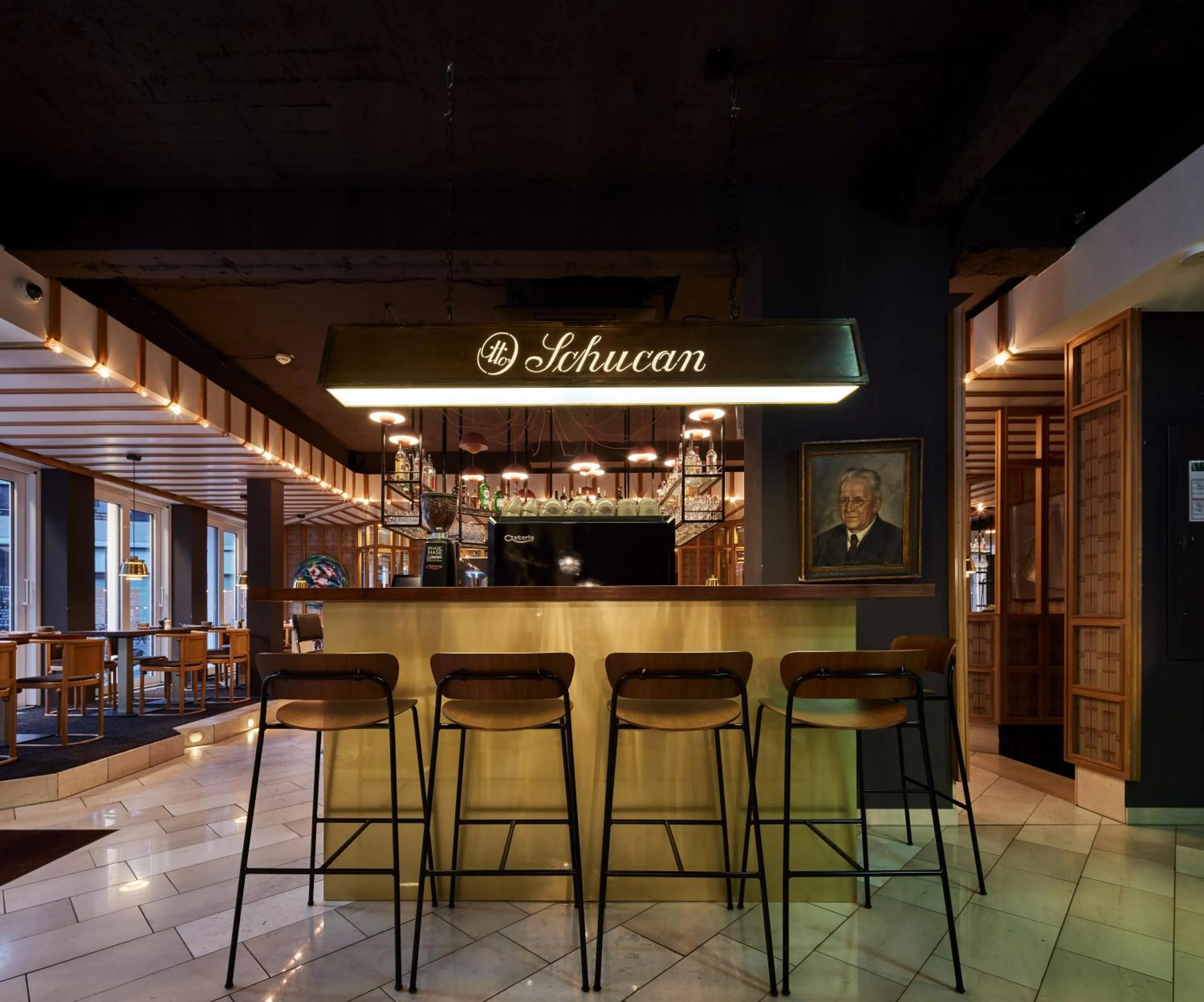 Lounge or bar in Central Hotel Münster