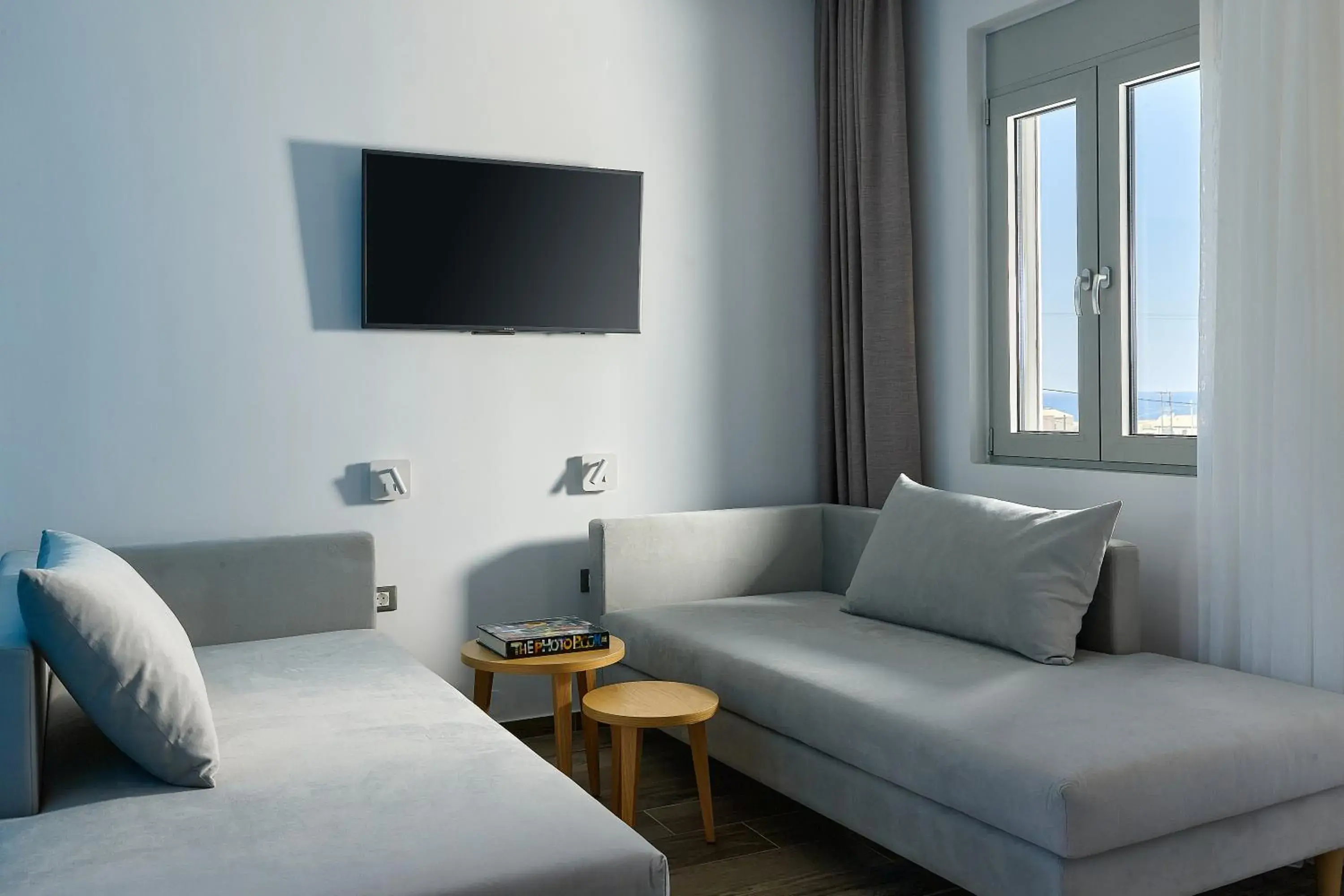 Living room, Bed in Theasea Stylish Residences Living room, Bed in Theasea Stylish Residences