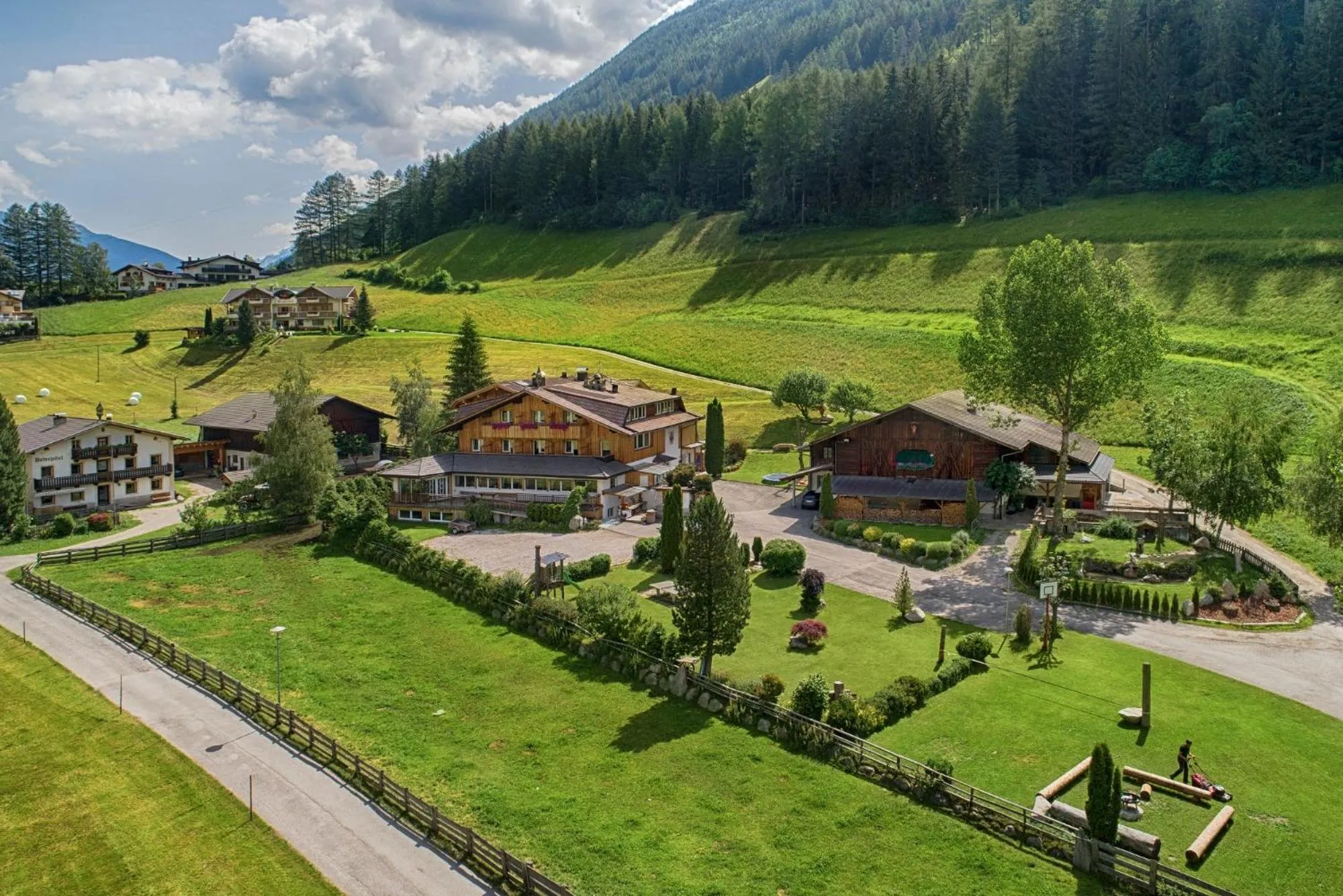 Bird's eye view in Oberjahrl