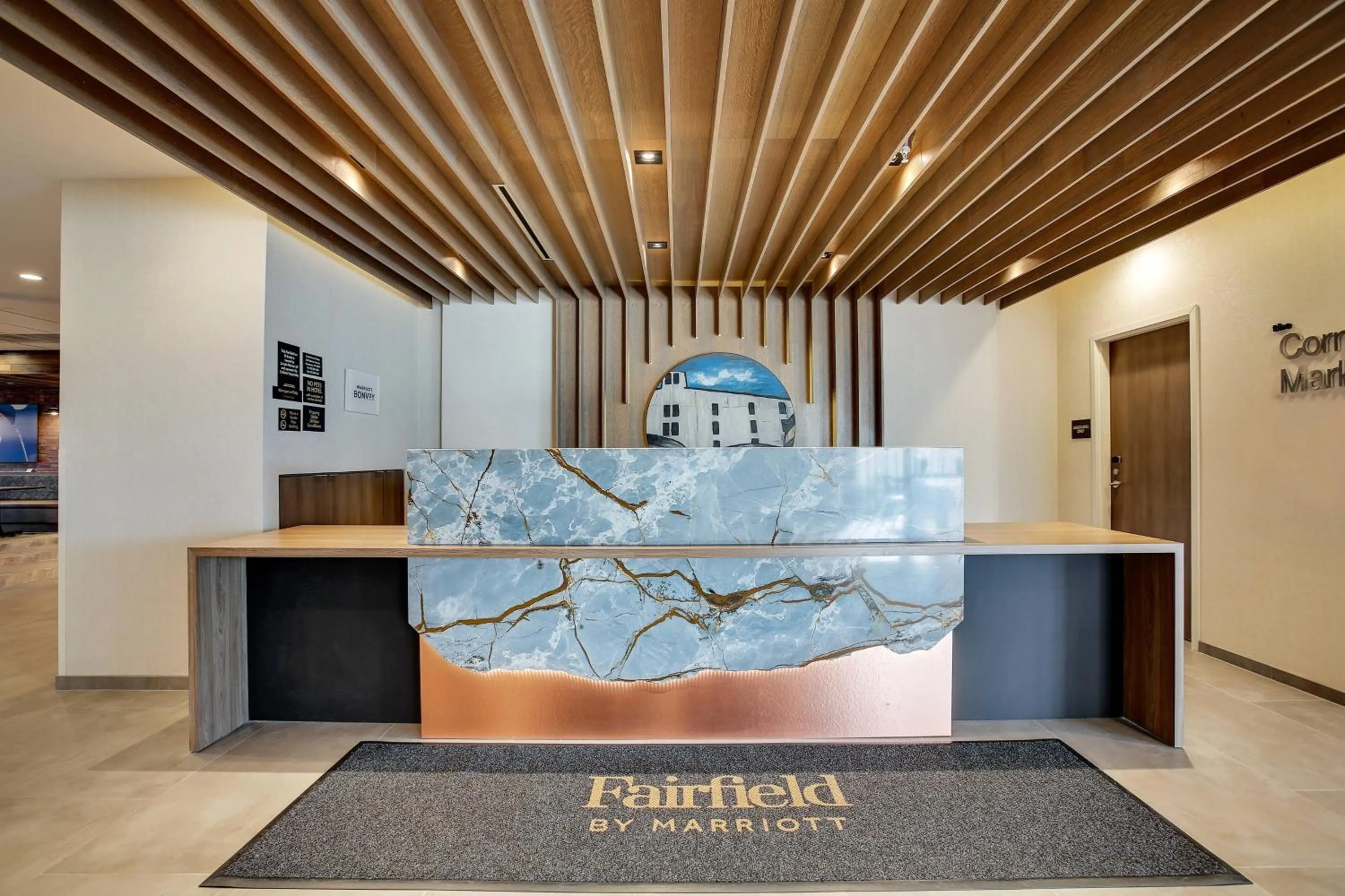 Lobby or reception in Fairfield Inn & Suites Bardstown