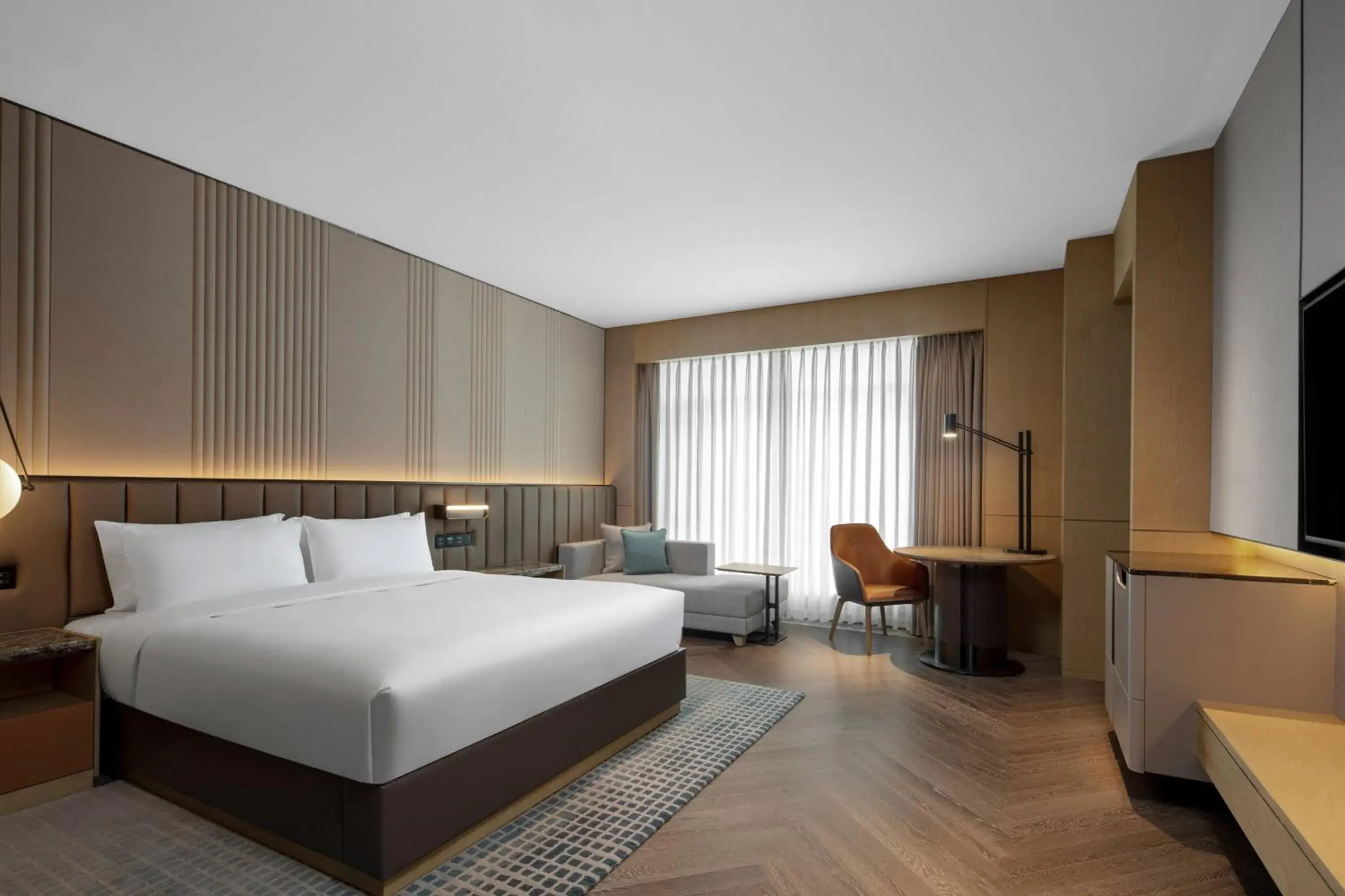 Elite Deluxe Double Room, Club Lounge Access, Larger Guest Room, 1 King and 1 Double in Courtyard Taiyuan Elite Deluxe Double Room, Club Lounge Access, Larger Guest Room, 1 King and 1 Double in Courtyard Taiyuan