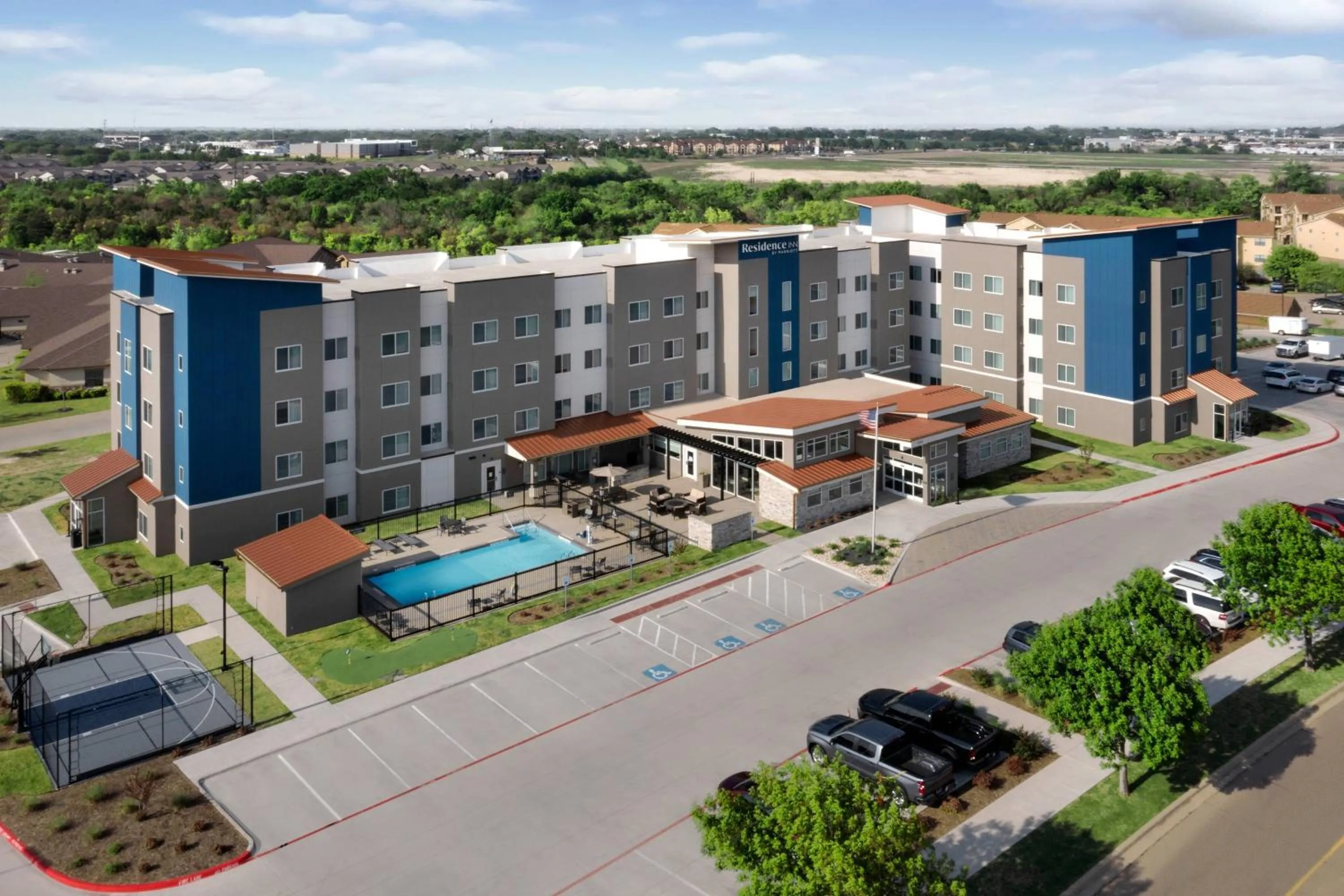 Property building in Residence Inn Waco South